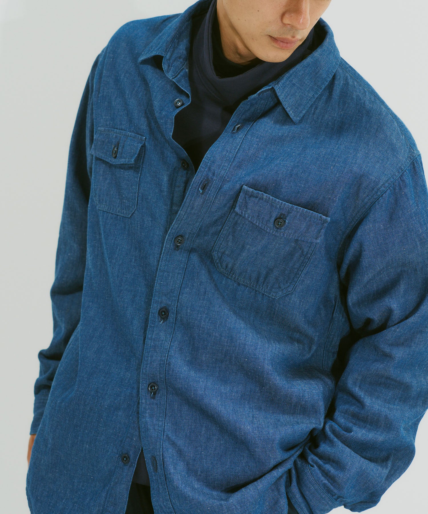 Light oz Denim FIELD SHIRT