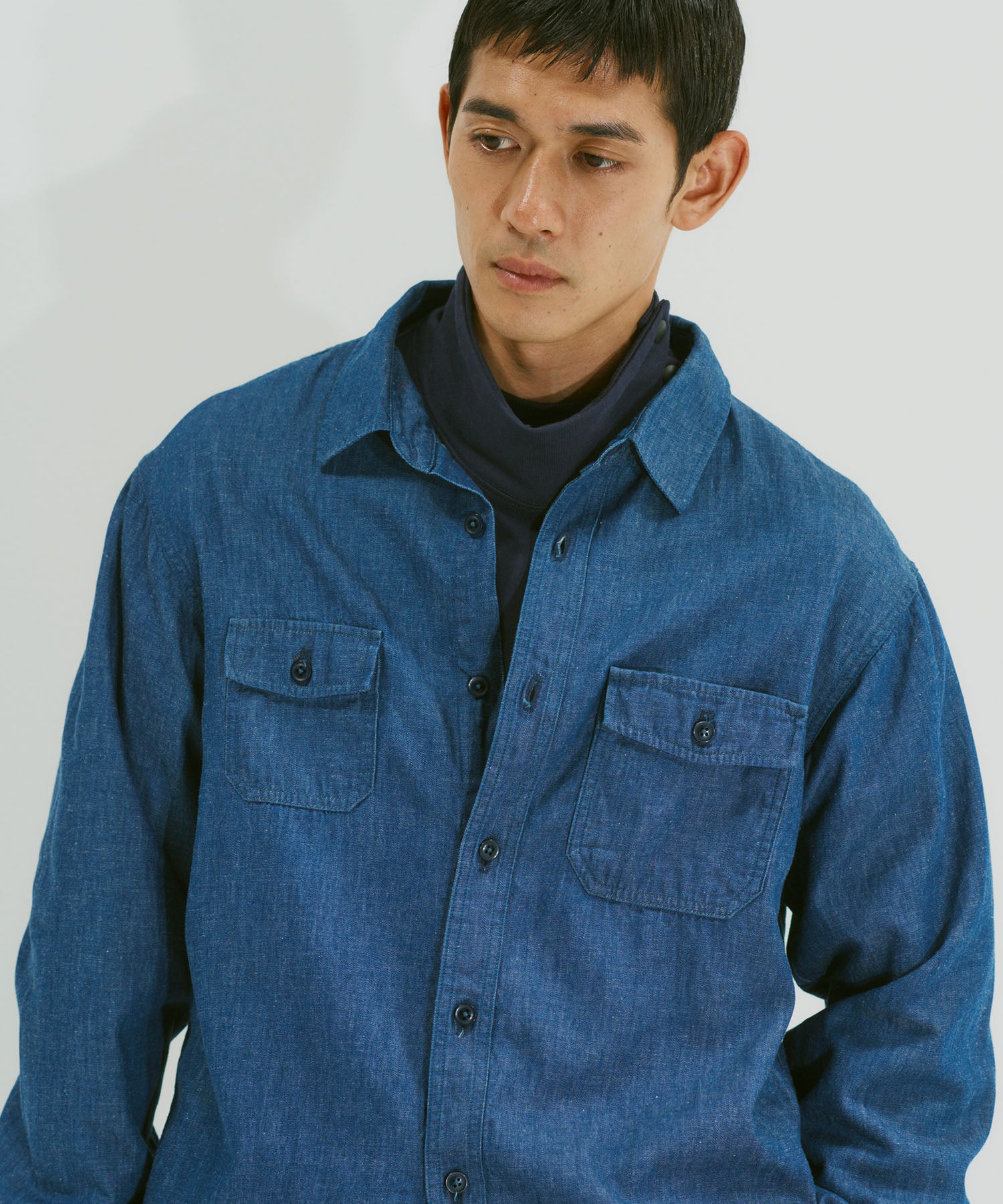 Light oz Denim FIELD SHIRT