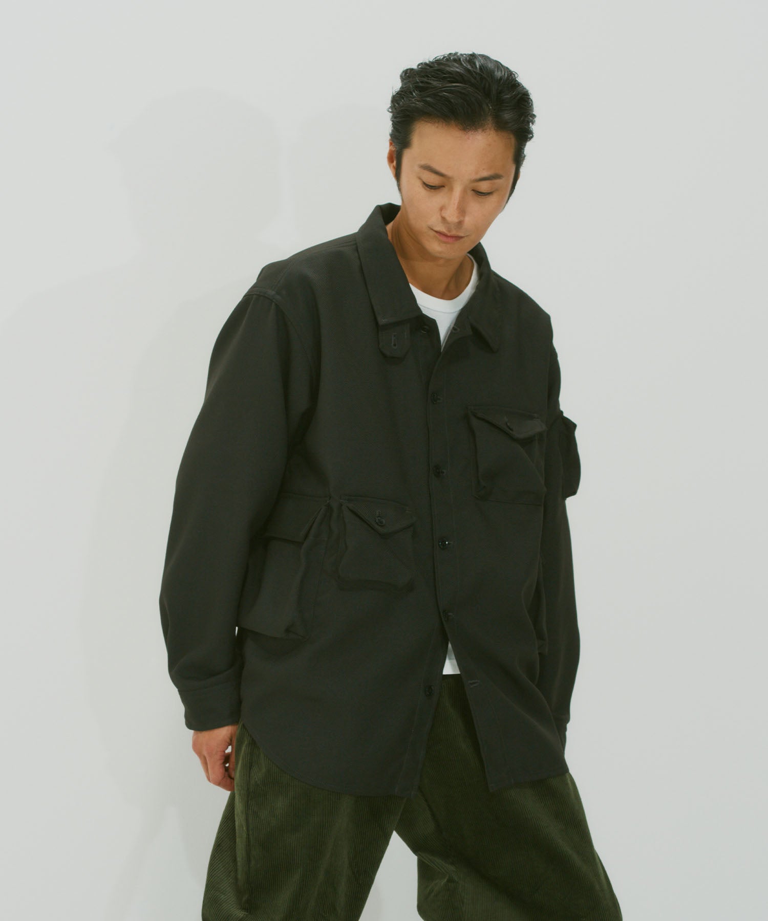 T／TWEED UTILITY CPO SHIRT