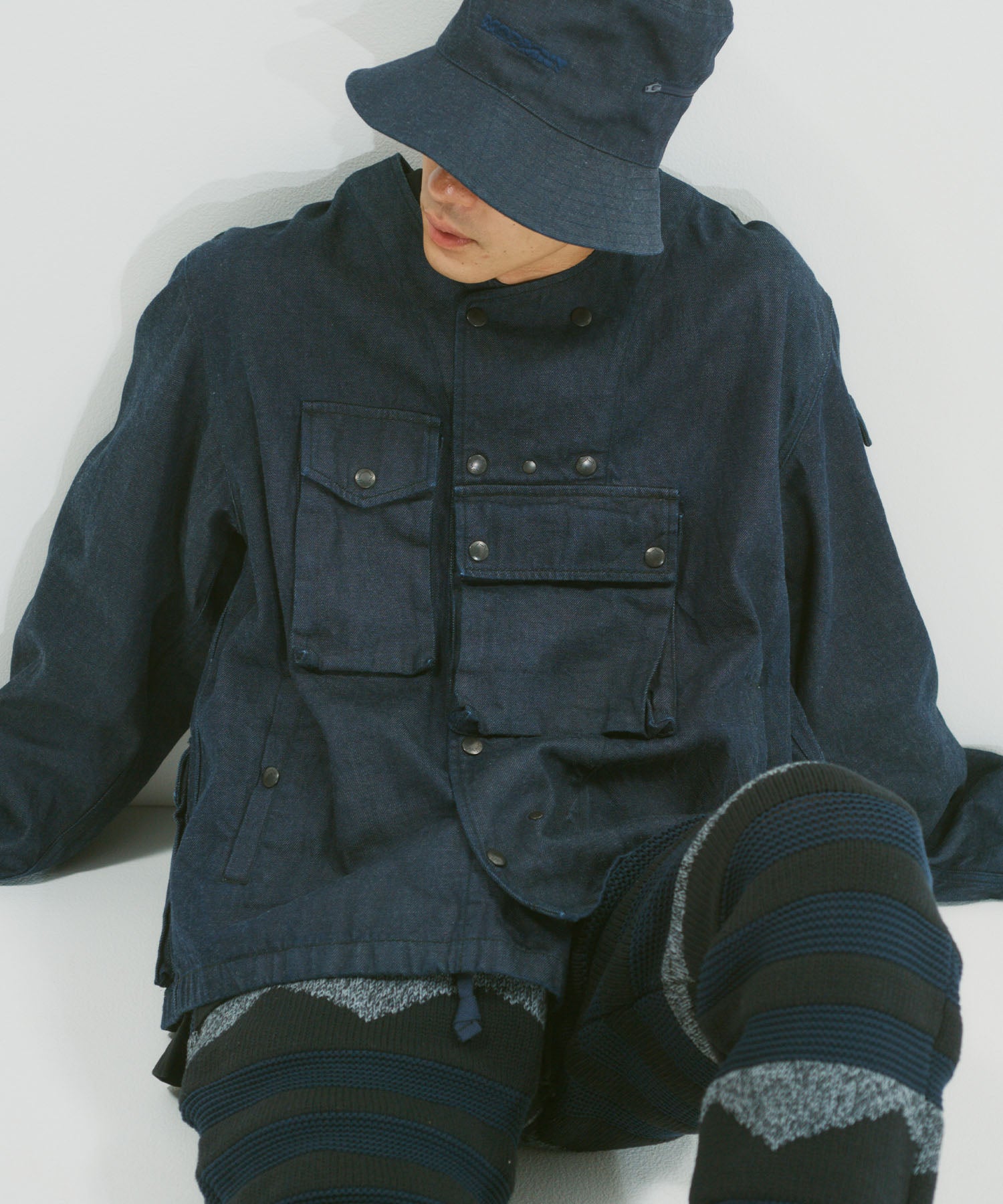 COLLARLESS JKT