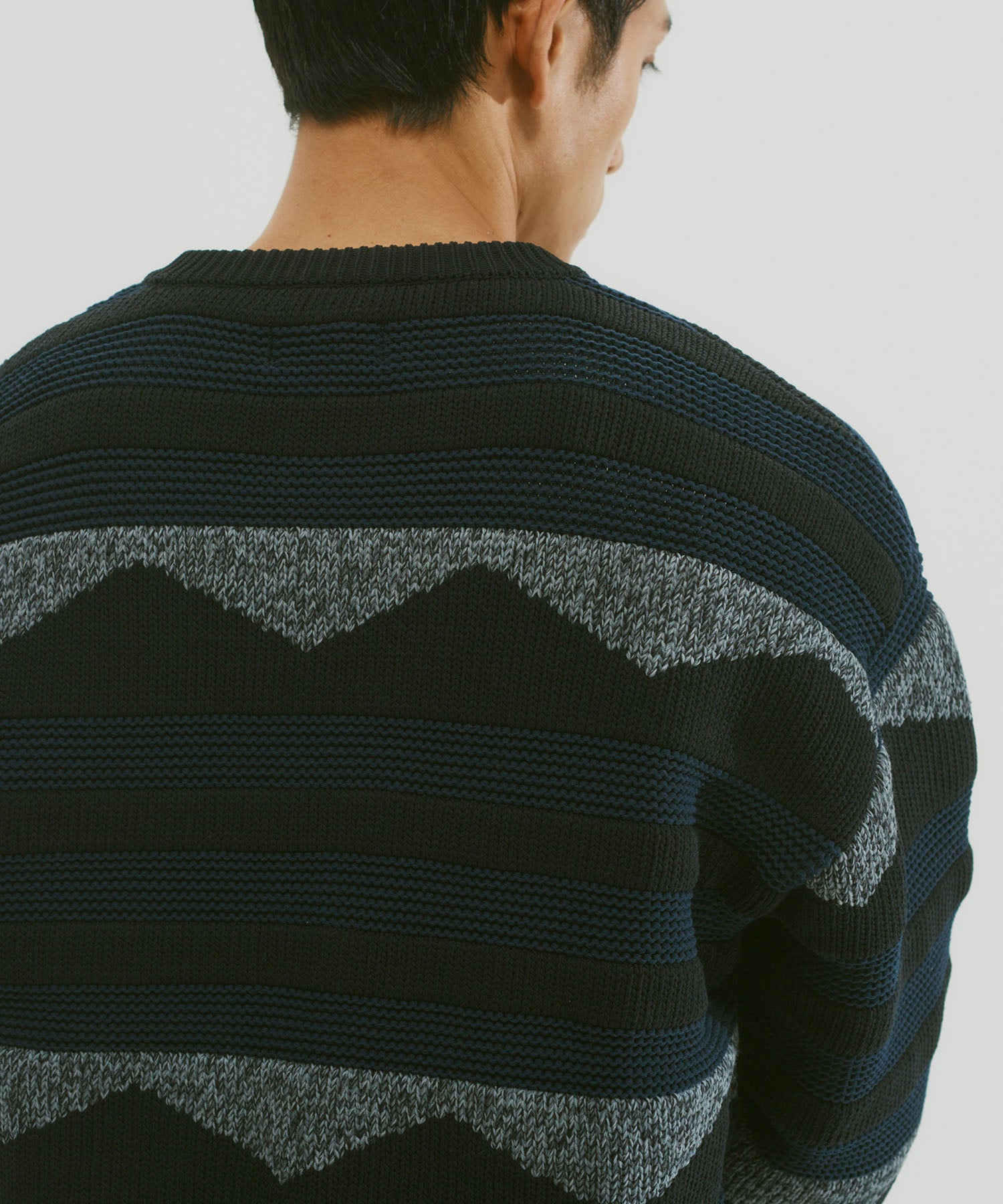 OVERSIZED CREWNECK CARDIGAN
