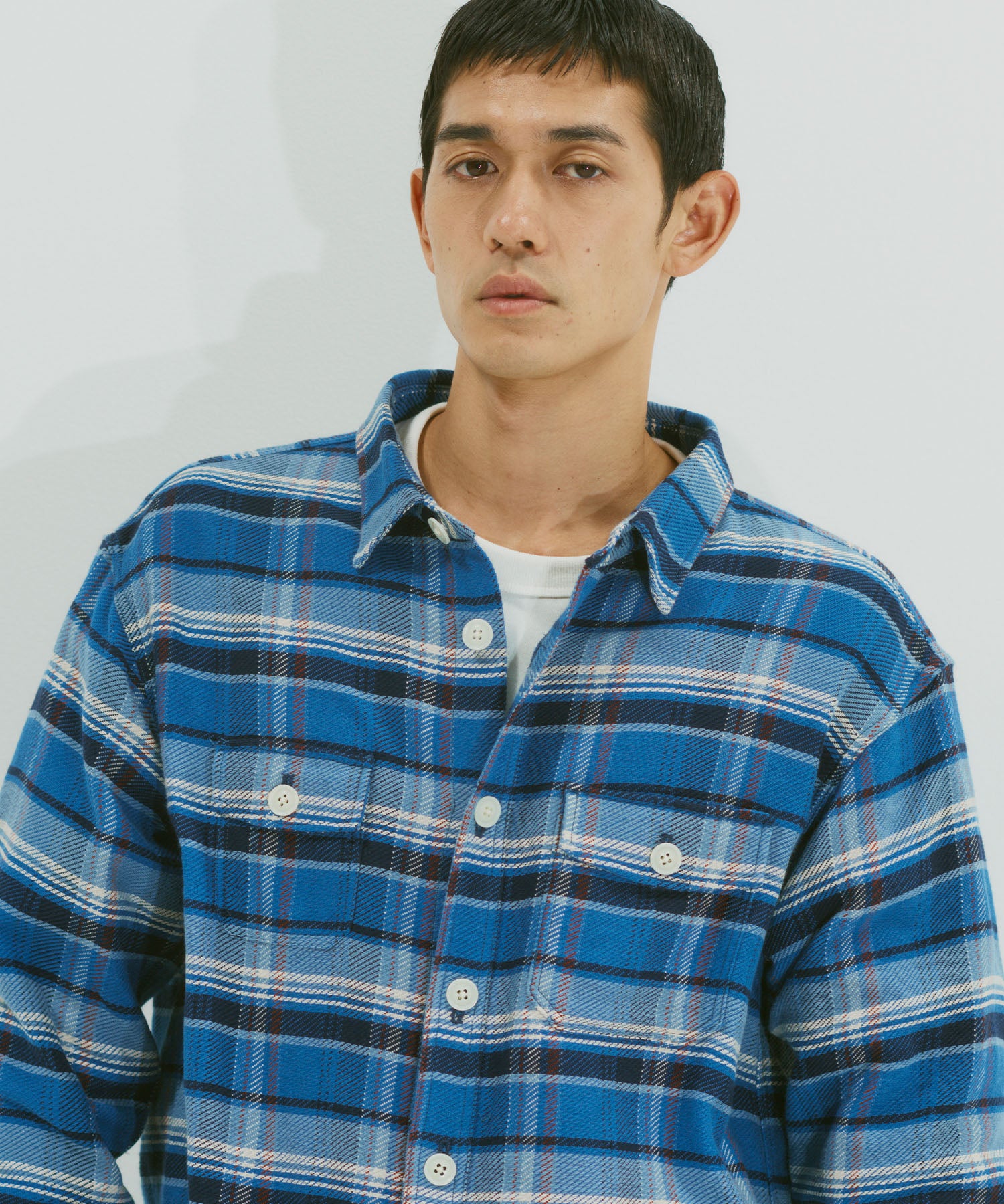 TWILL CHECK FIELD SHIRT