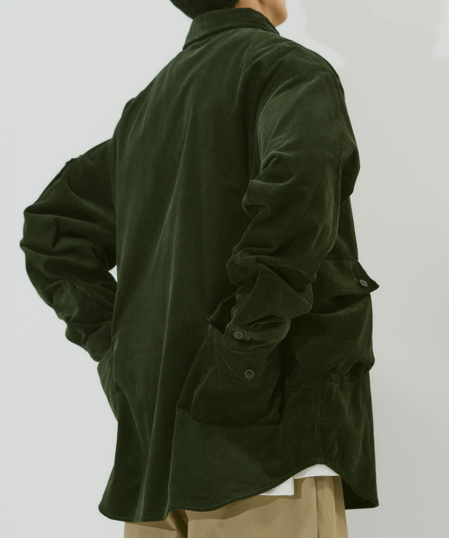 CORDUROY UTILITY CPO SHIRT