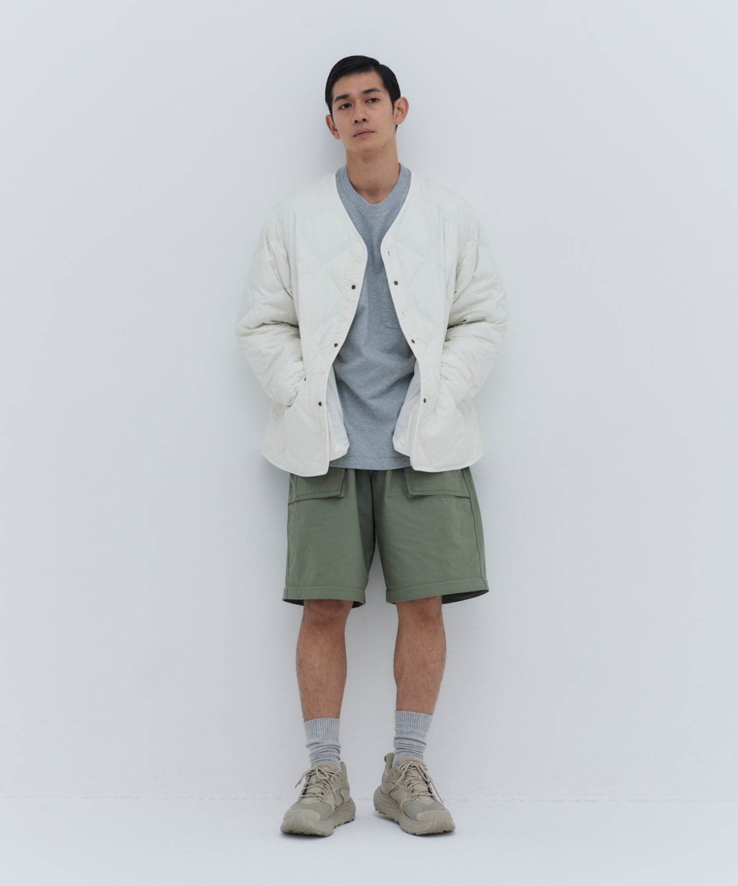 着用モデル：メンズ 180cm ／ 着用サイズ：L