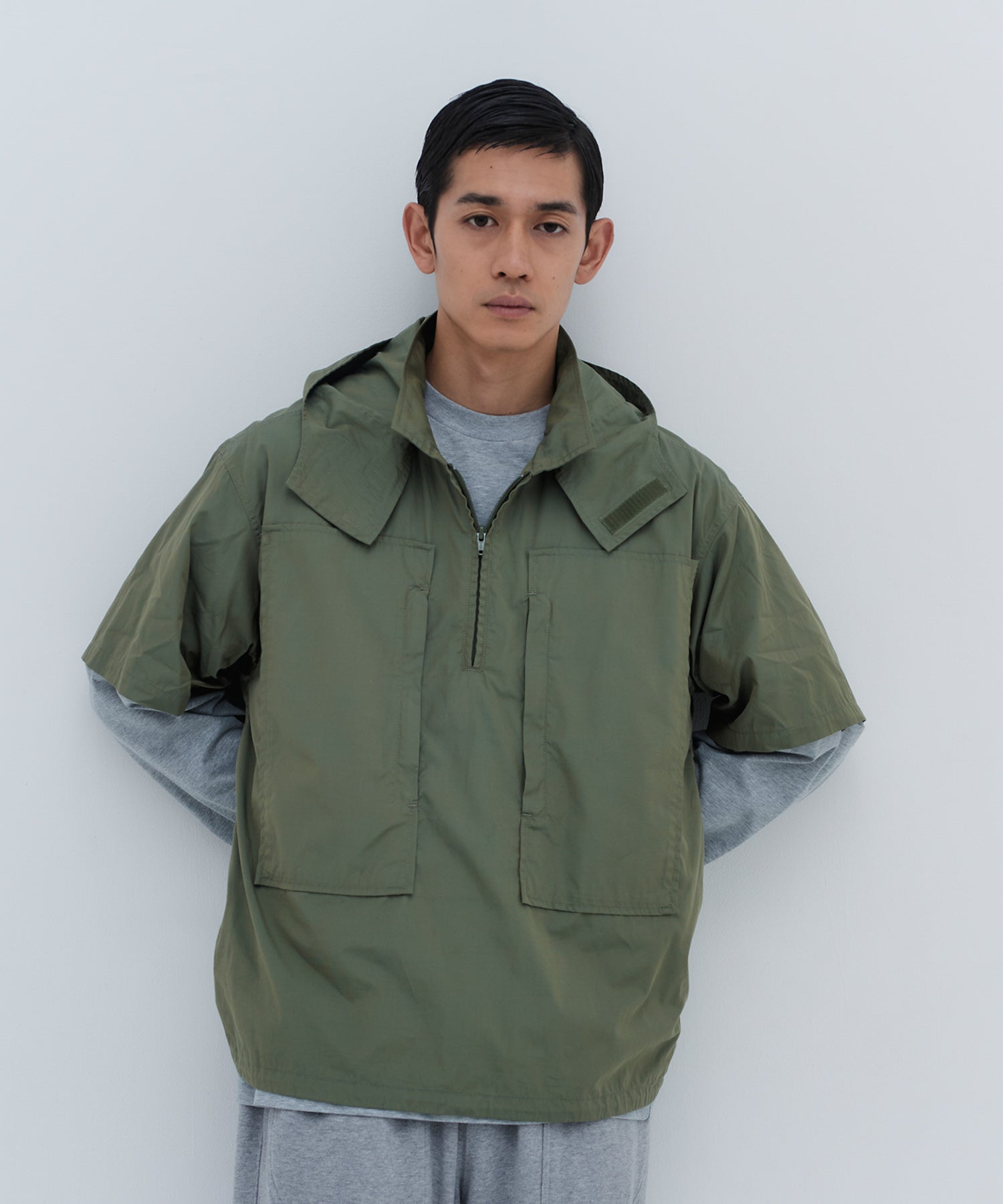 着用モデル：メンズ 180cm ／ 着用サイズ：L