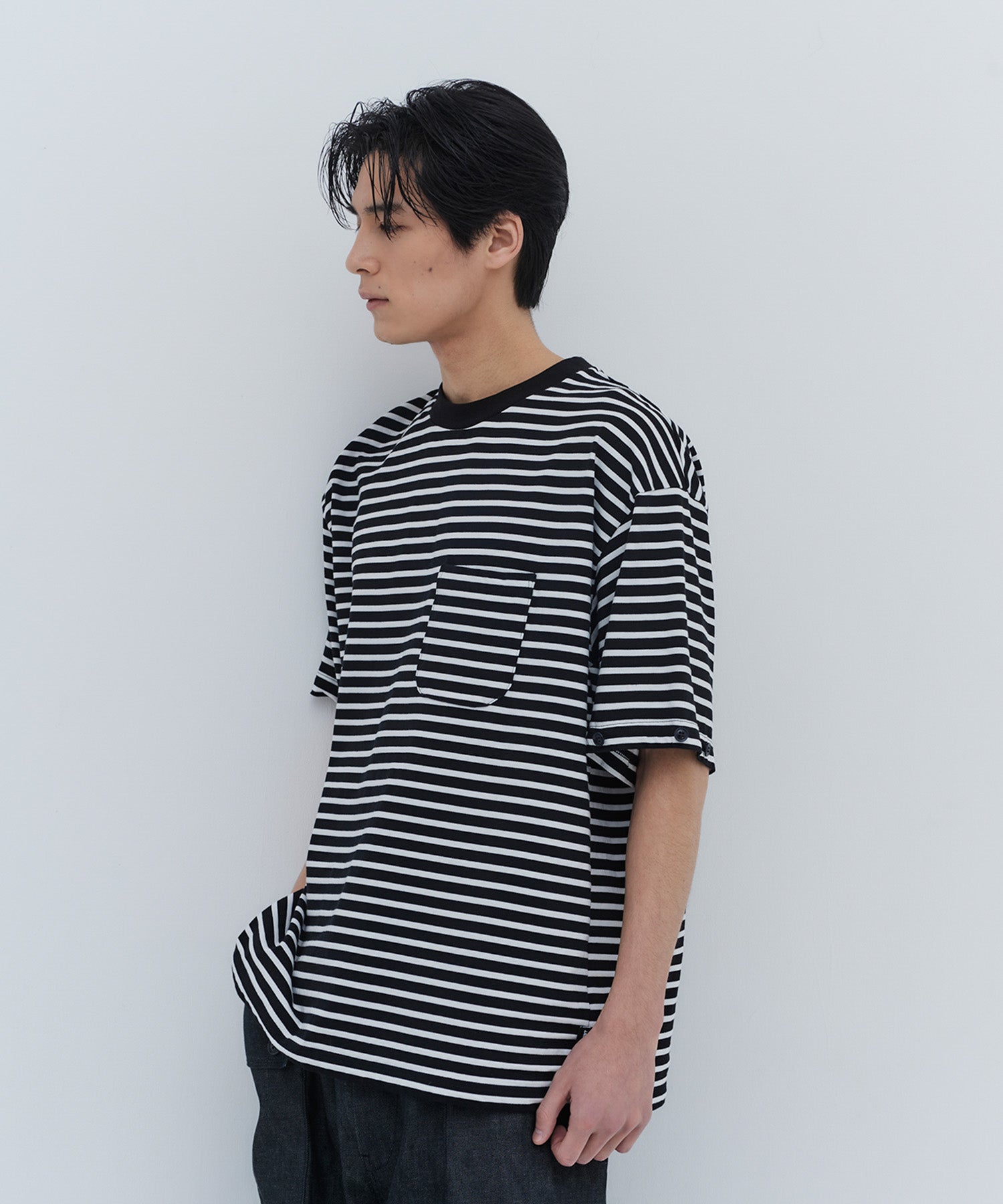 yonfa ヨンファ　モダン　L/S tee (border) yonfa ヨンファ モダン L/S tee (border) 【公式通販】