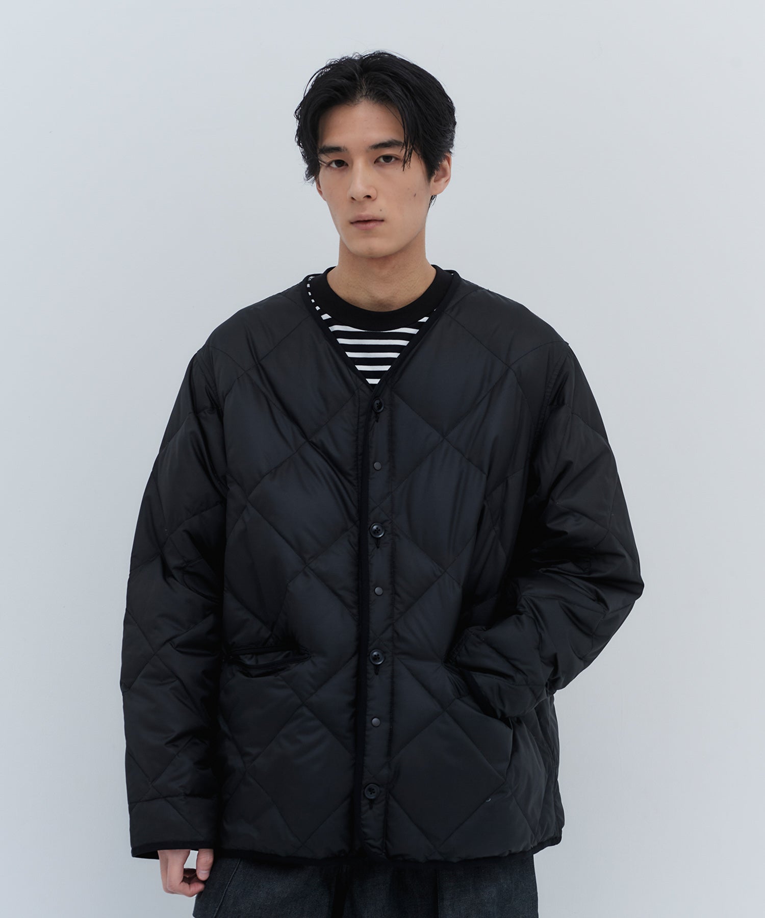 着用モデル：メンズ 185cm ／ 着用サイズ：L