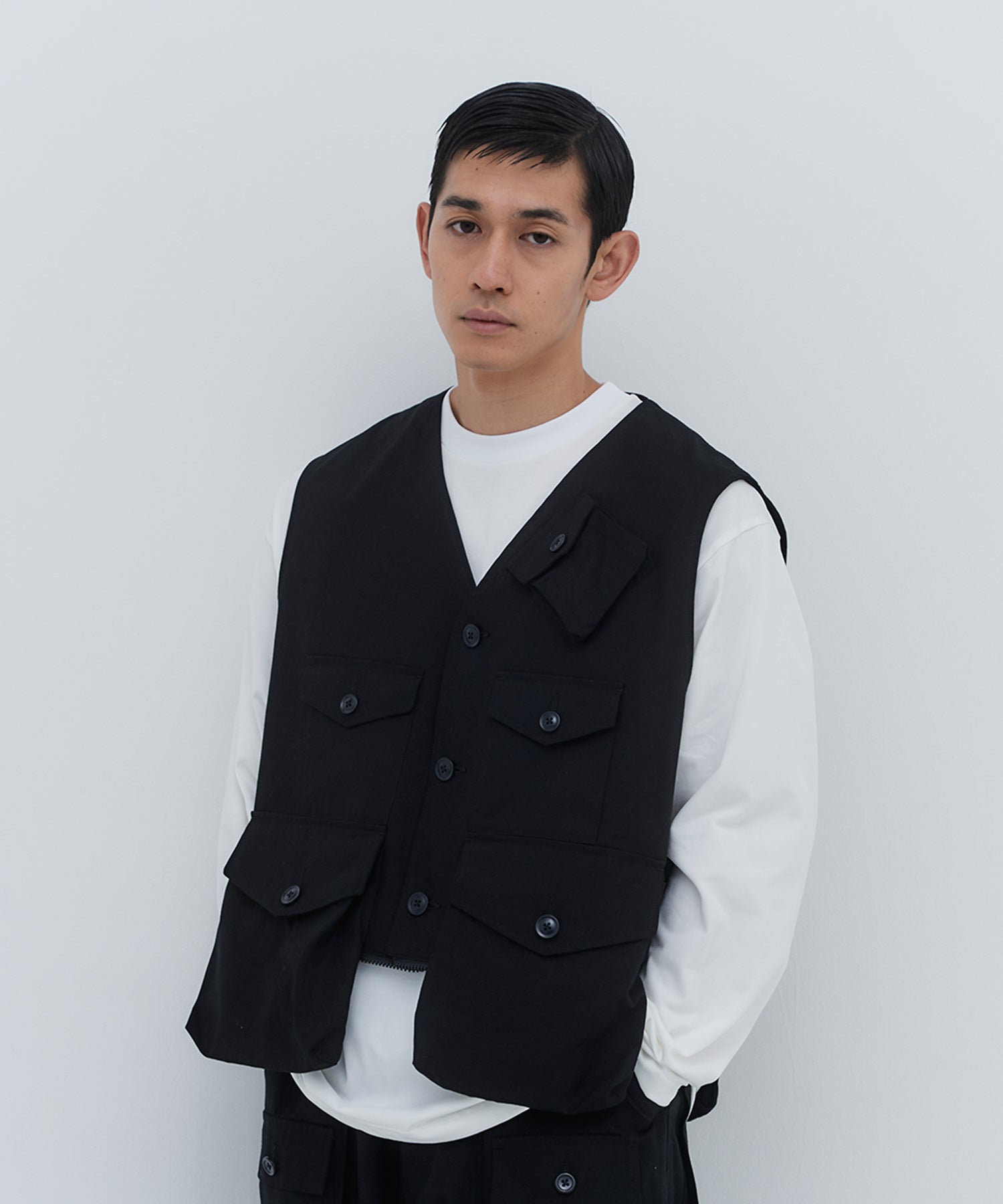 着用モデル：メンズ 180cm ／ 着用サイズ：M