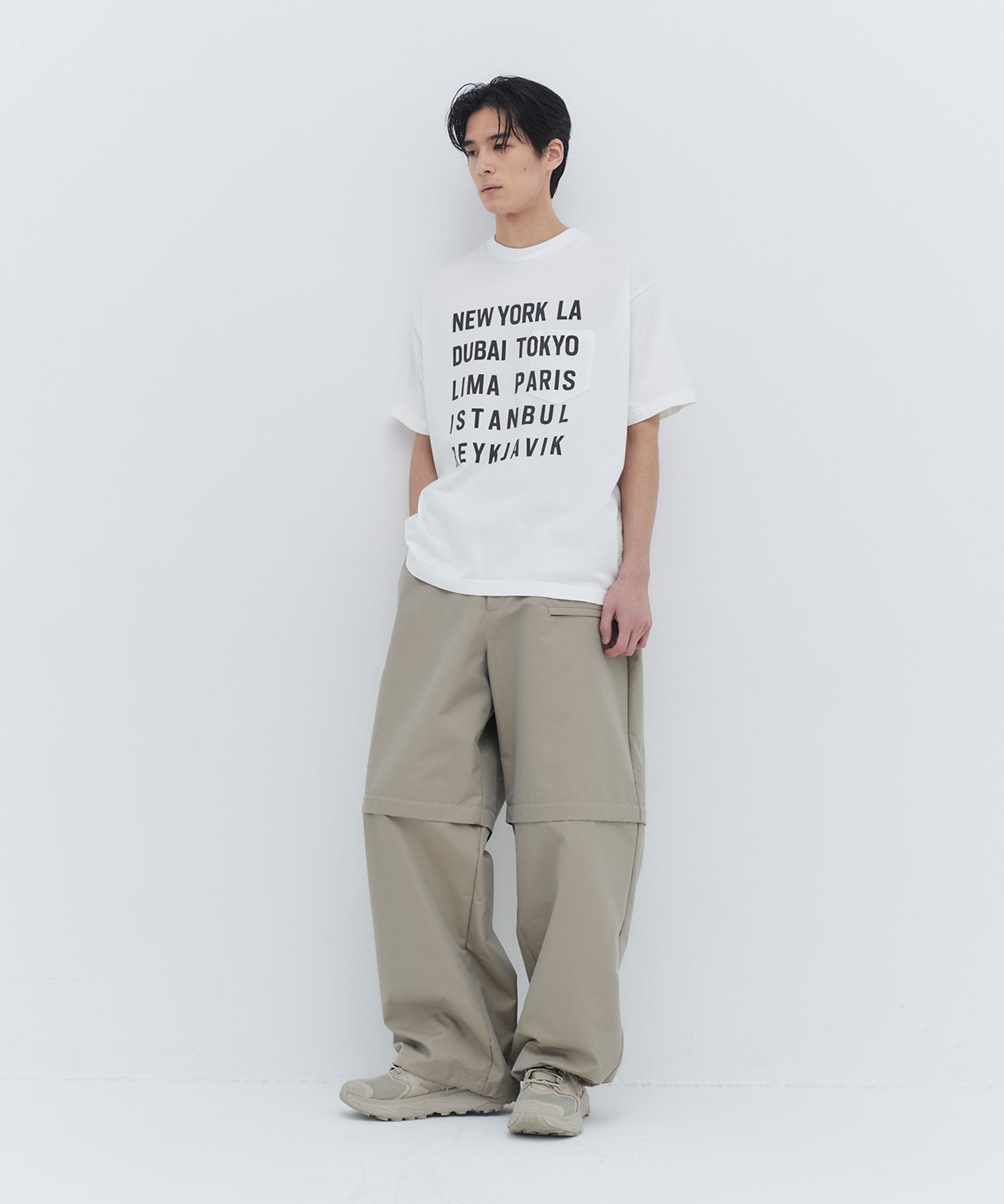 着用モデル：メンズ 185cm ／ 着用サイズ：M