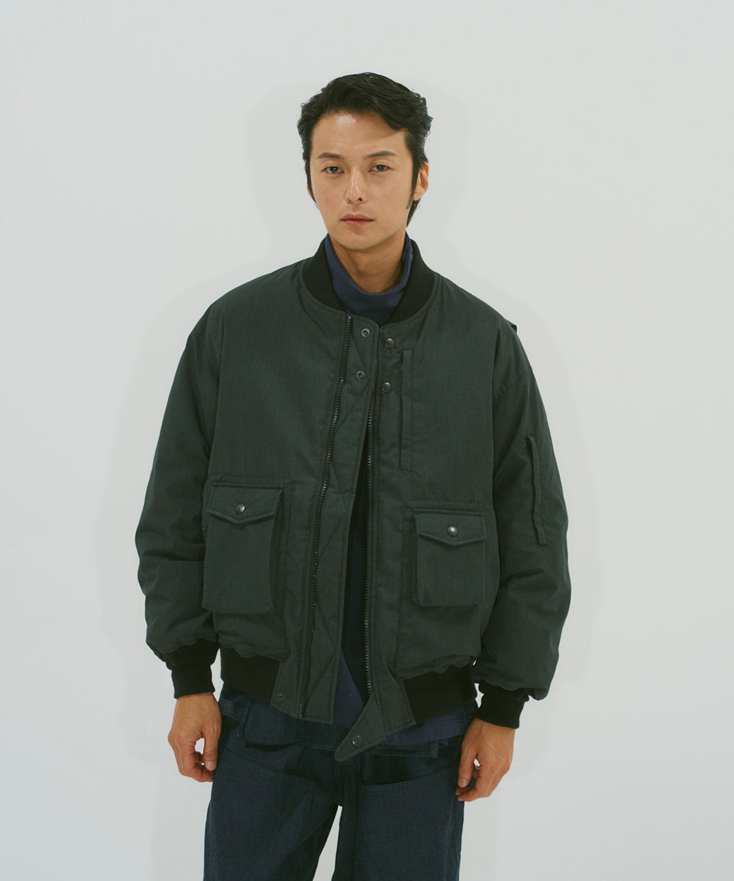 着用モデル：メンズ 182cm ／ 着用サイズ：M