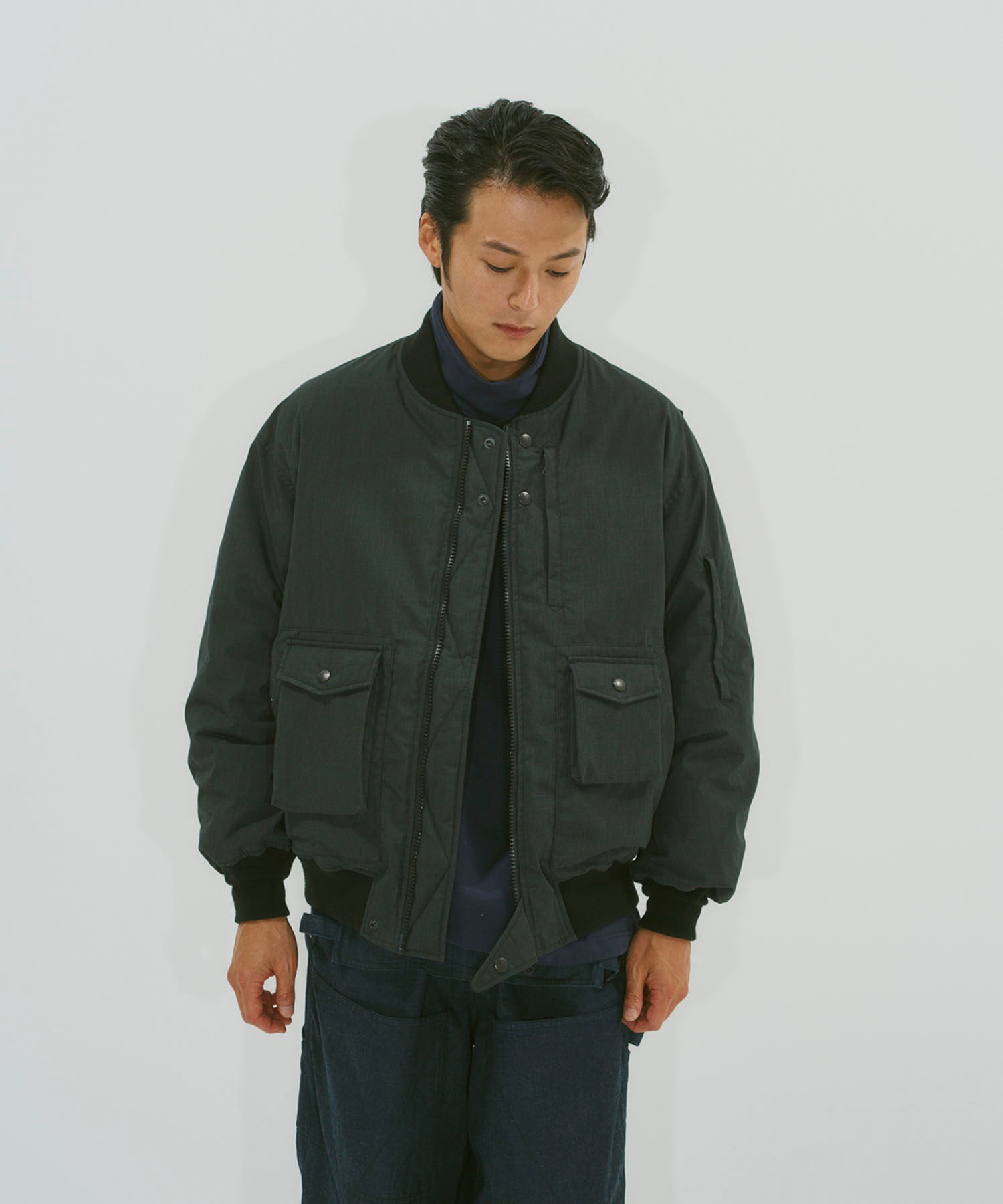 着用モデル：メンズ 182cm ／ 着用サイズ：M