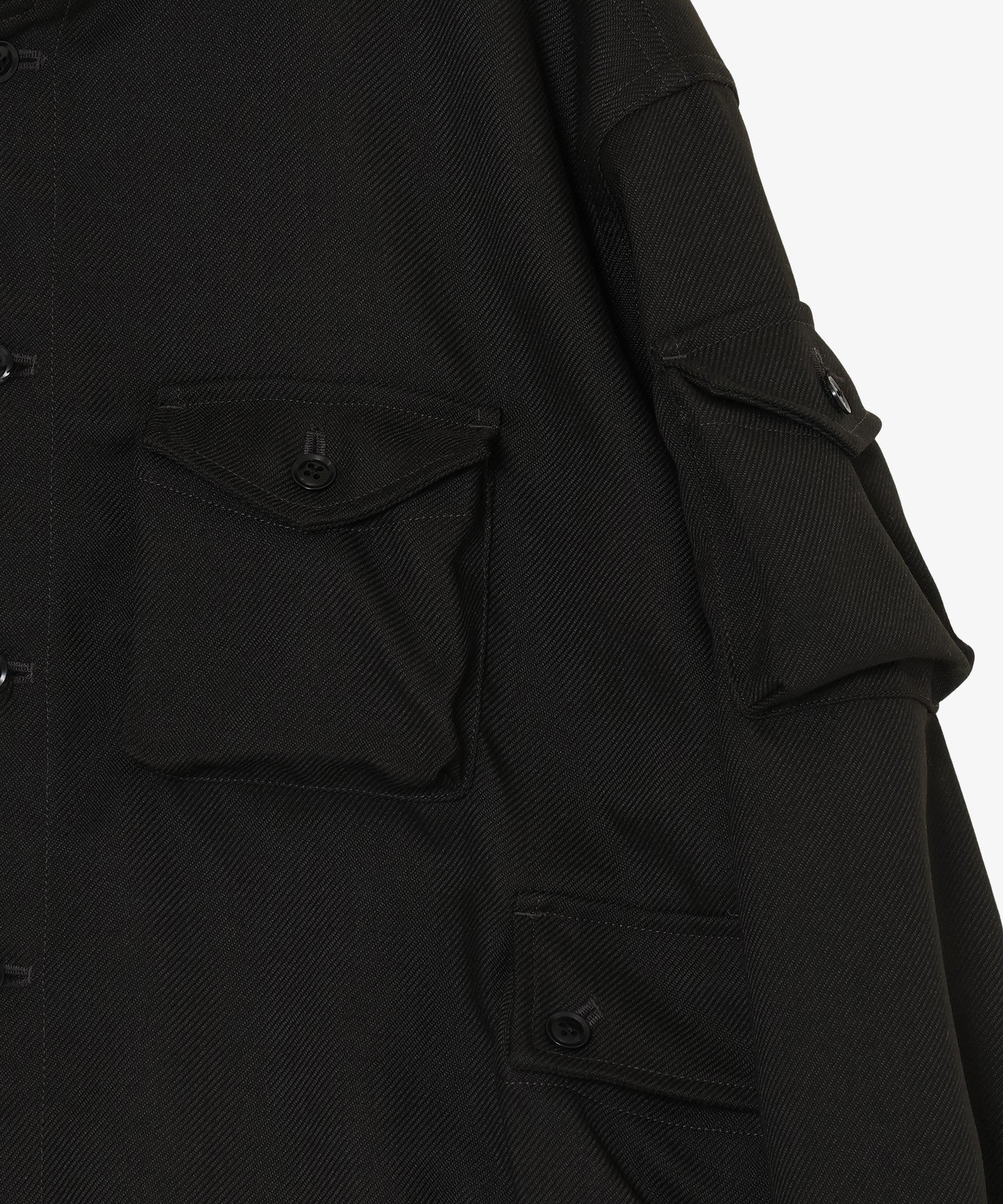 T／TWEED UTILITY CPO SHIRT
