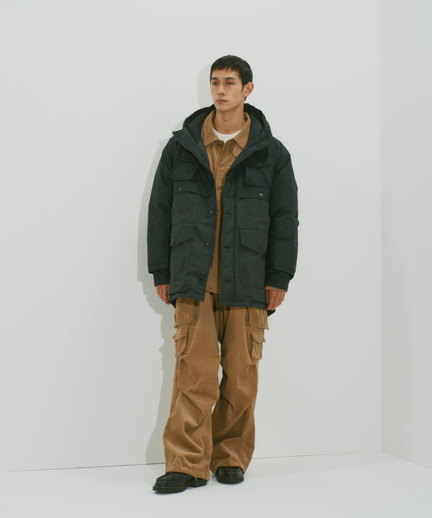 着用モデル：メンズ 180cm ／ 着用サイズ：L