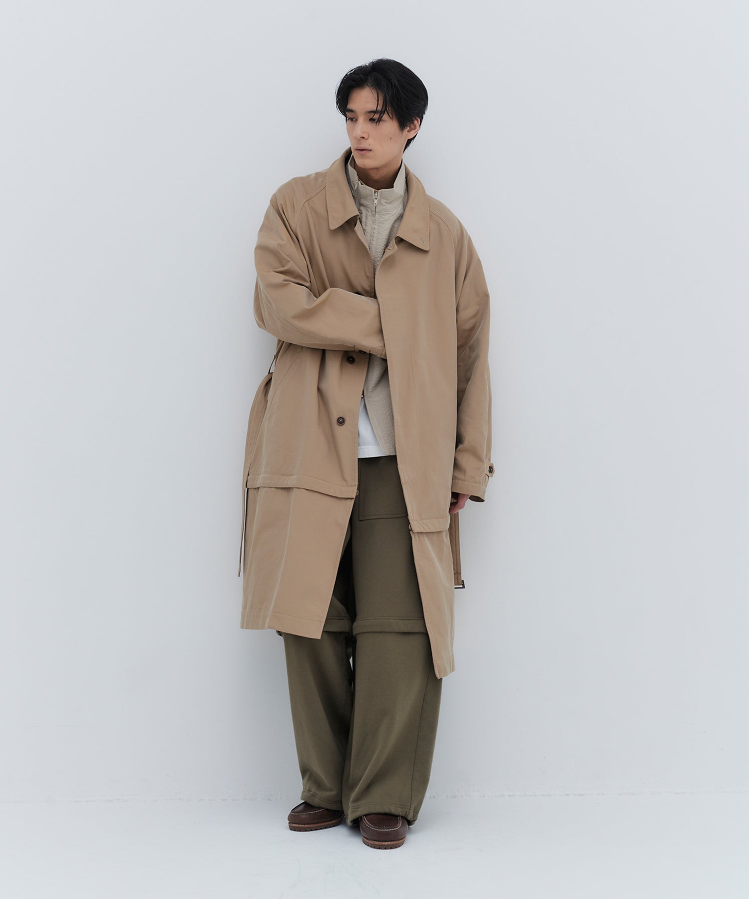 BAL　COTTON NYLON FISTTAIL COAT サイズ1 BAL COAT