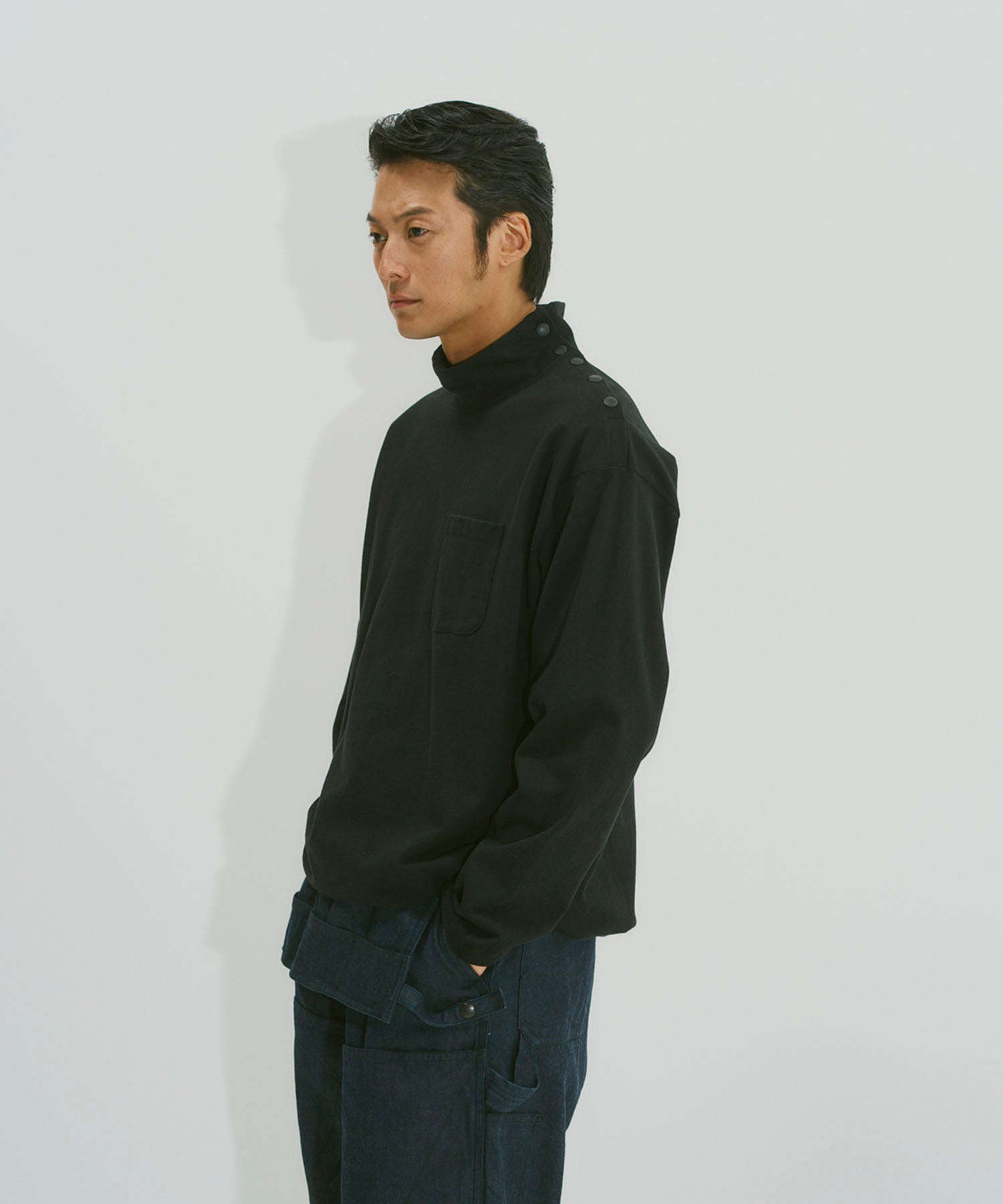 HEAVY COTTON TURTLENECK