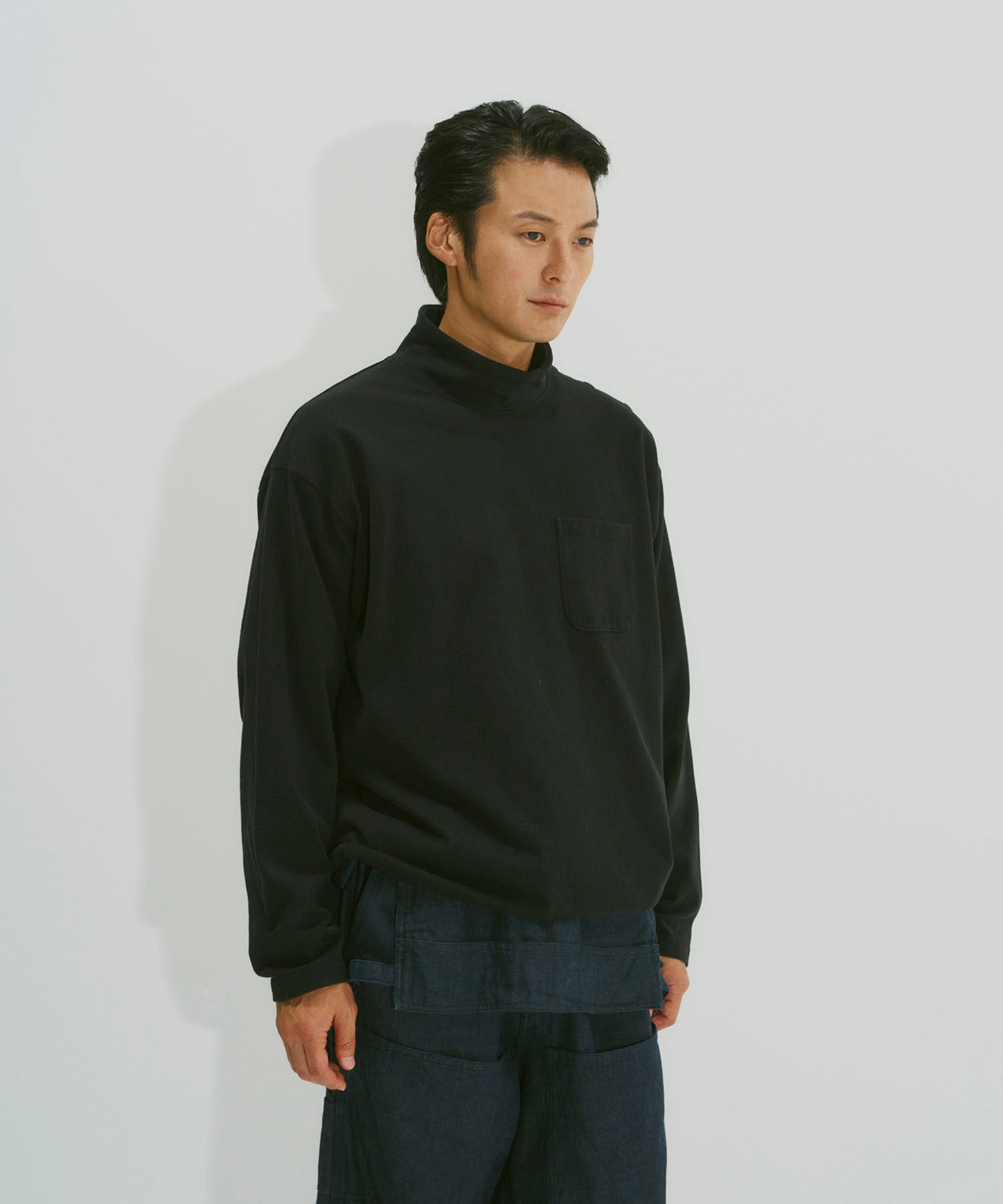 HEAVY COTTON TURTLENECK