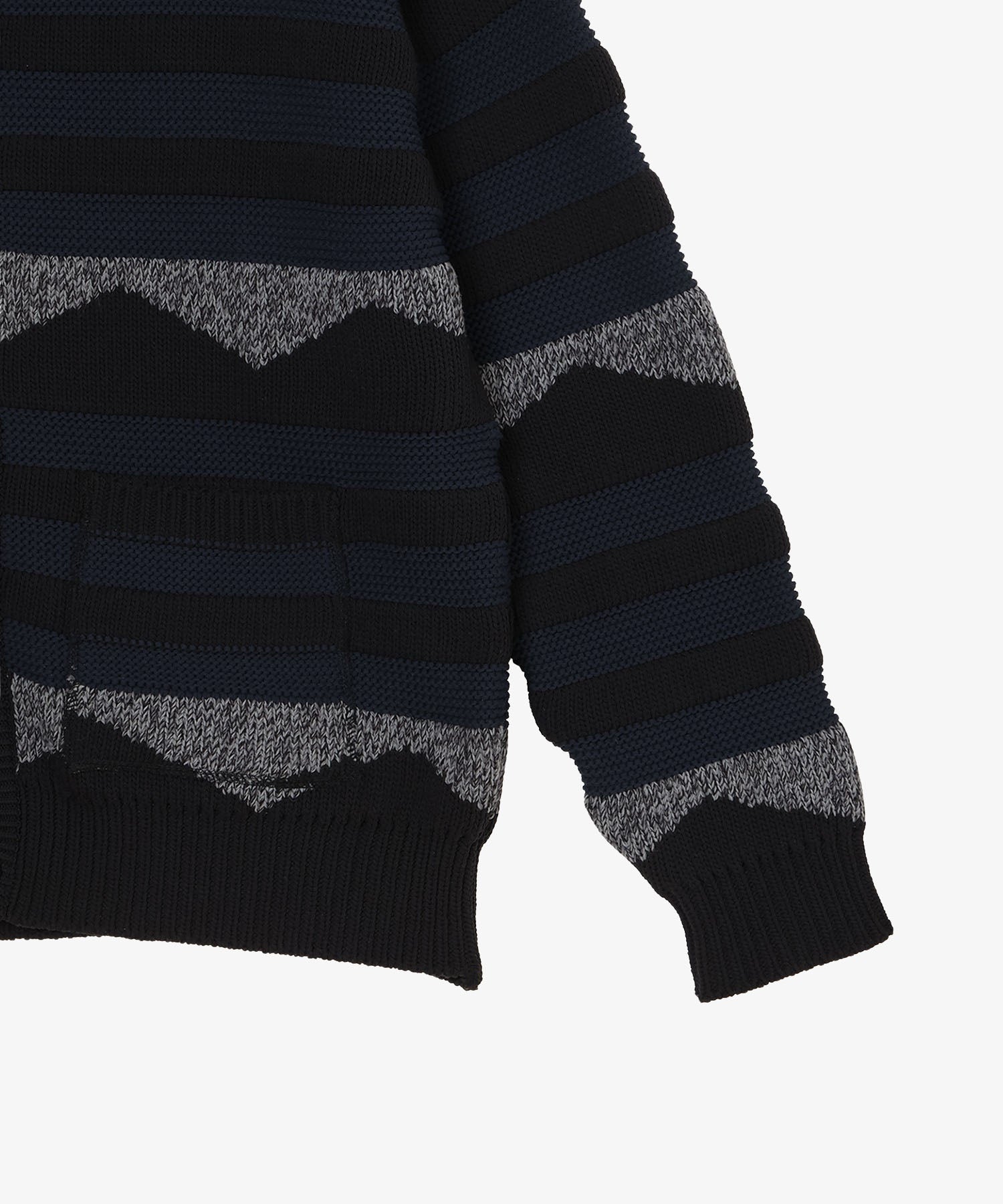 OVERSIZED CREWNECK CARDIGAN