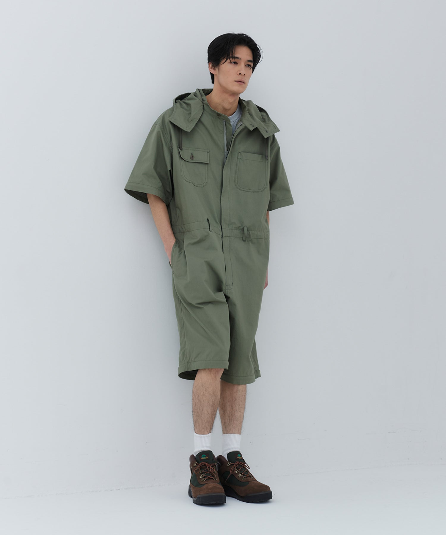 着用モデル：メンズ 185cm ／ 着用サイズ：L