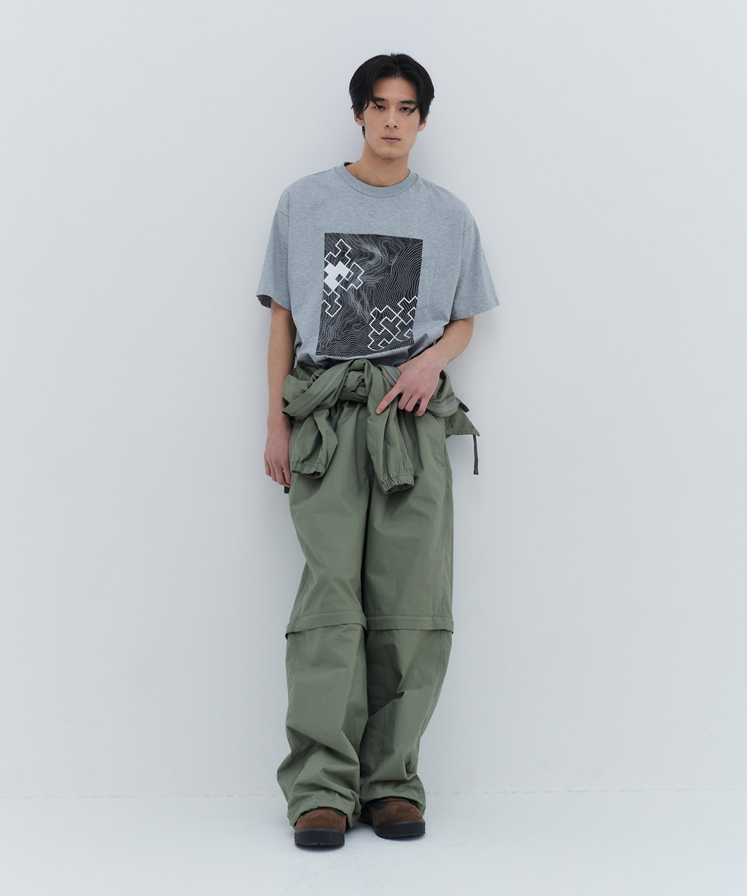 着用モデル：メンズ 185cm ／ 着用サイズ：M