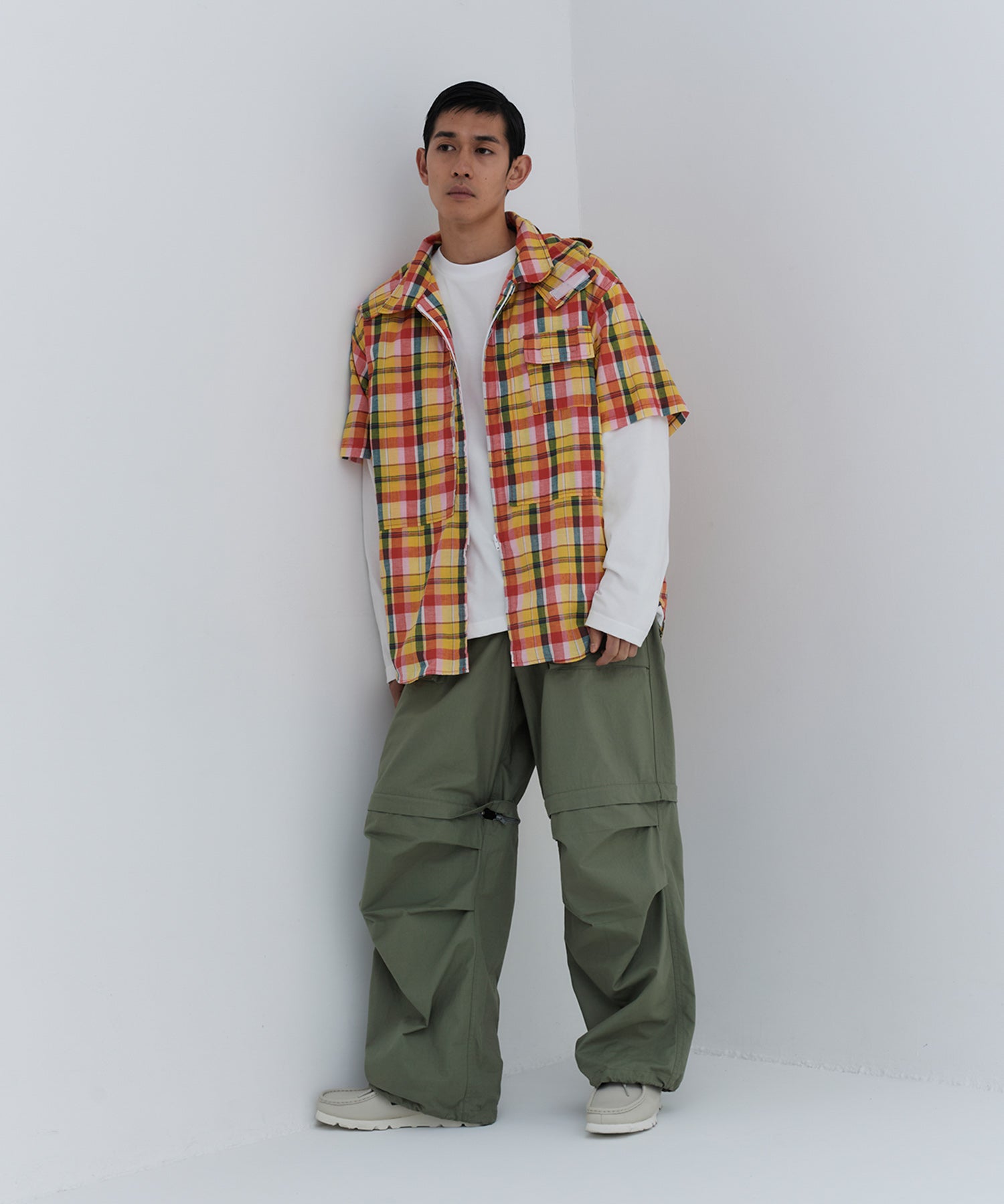 ZIP HOODED SHIRT