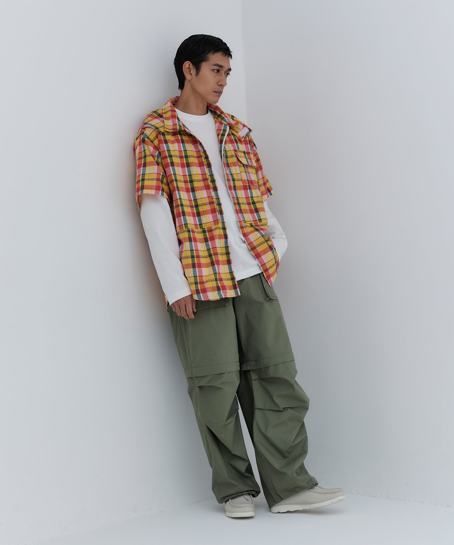 ZIP HOODED SHIRT