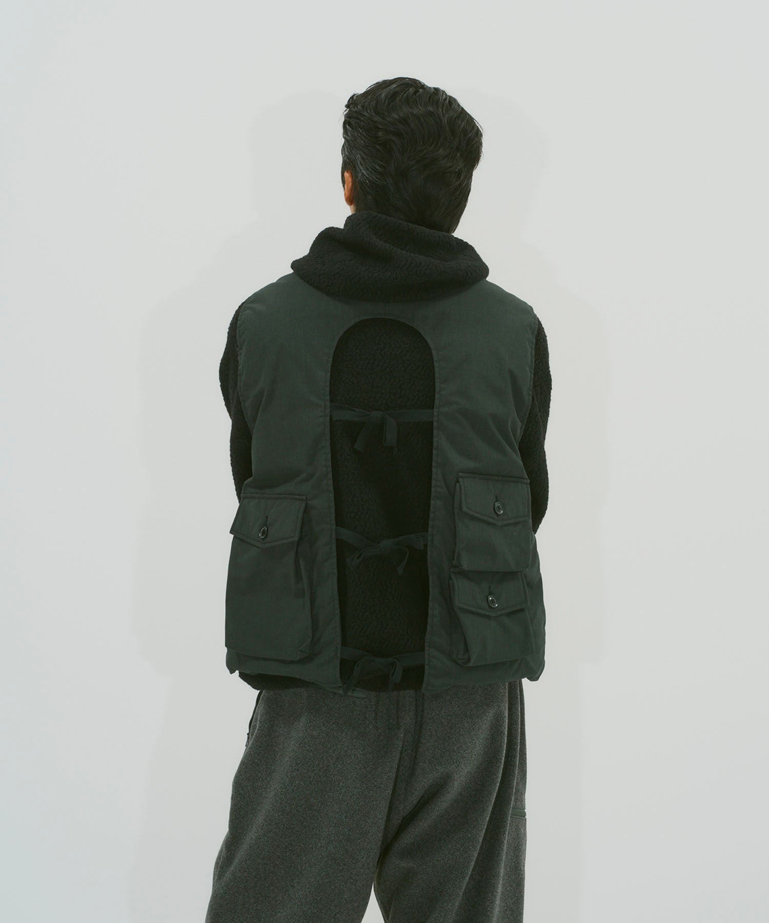 着用モデル：メンズ 182cm ／ 着用サイズ：L