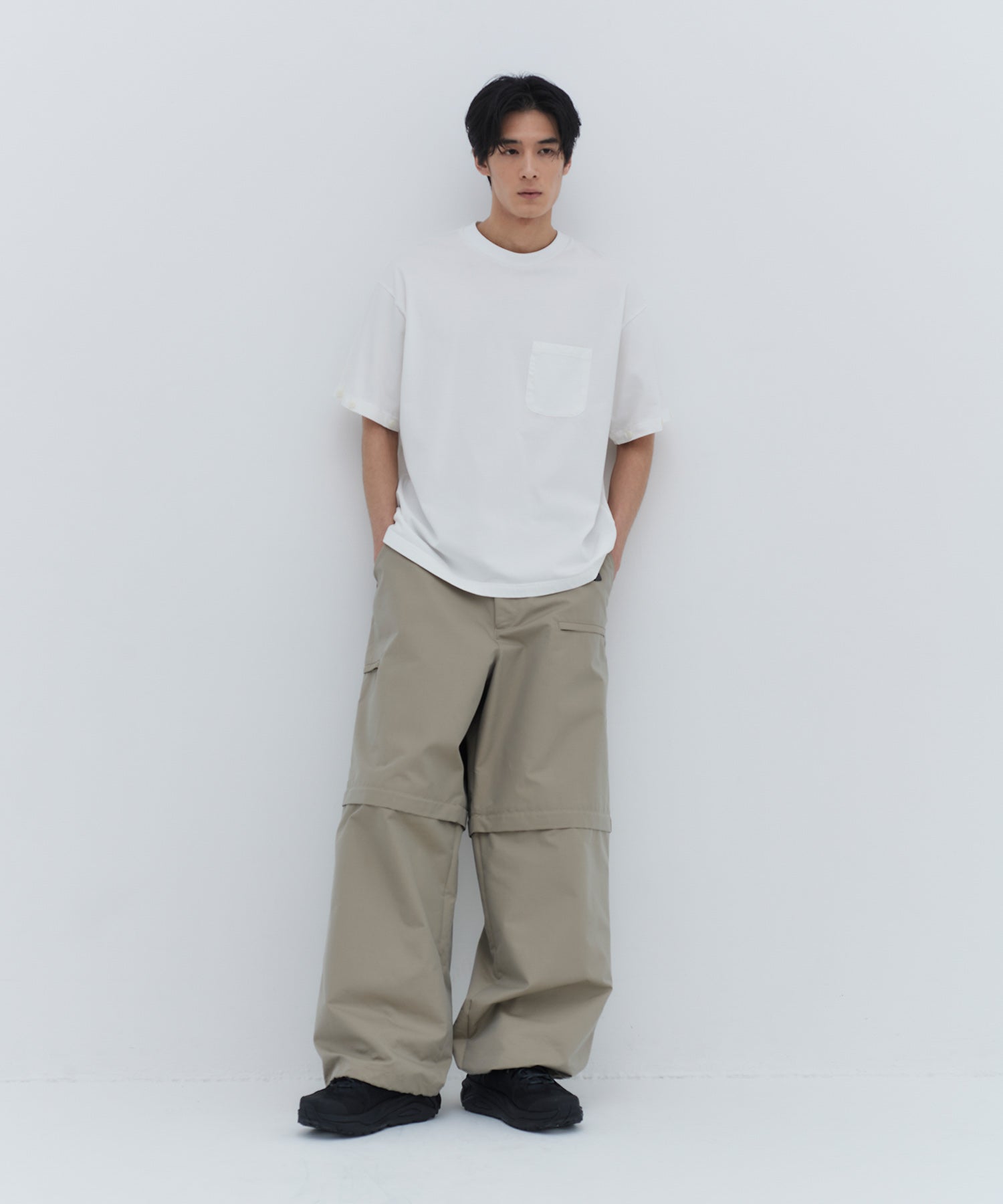 DETACHABLE L/S TEE