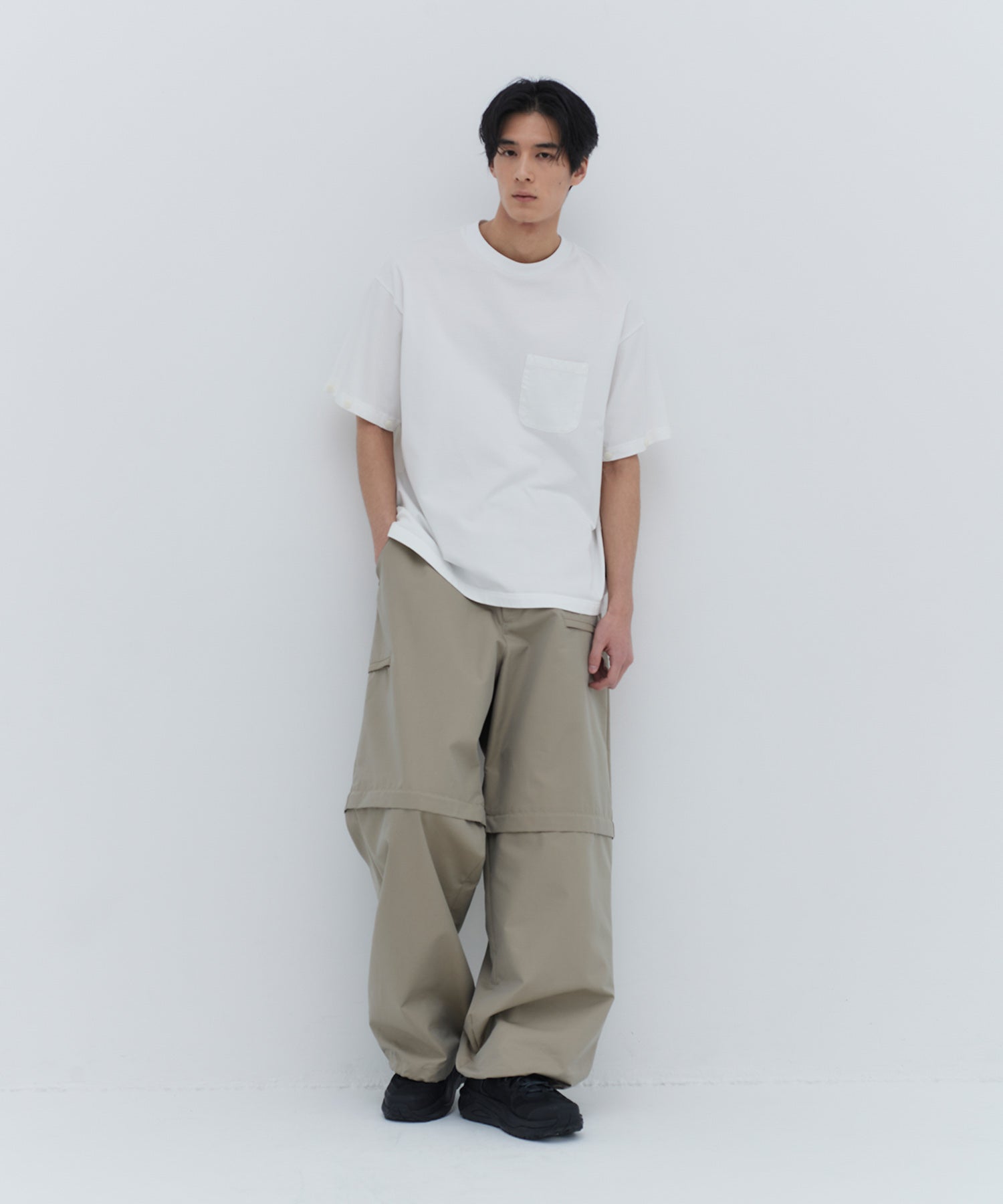 DETACHABLE L/S TEE