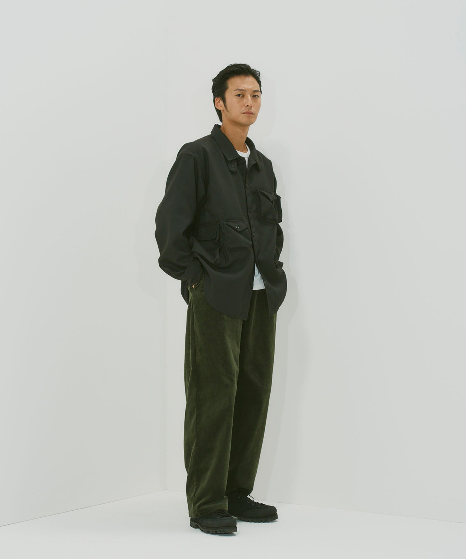 T／TWEED UTILITY CPO SHIRT