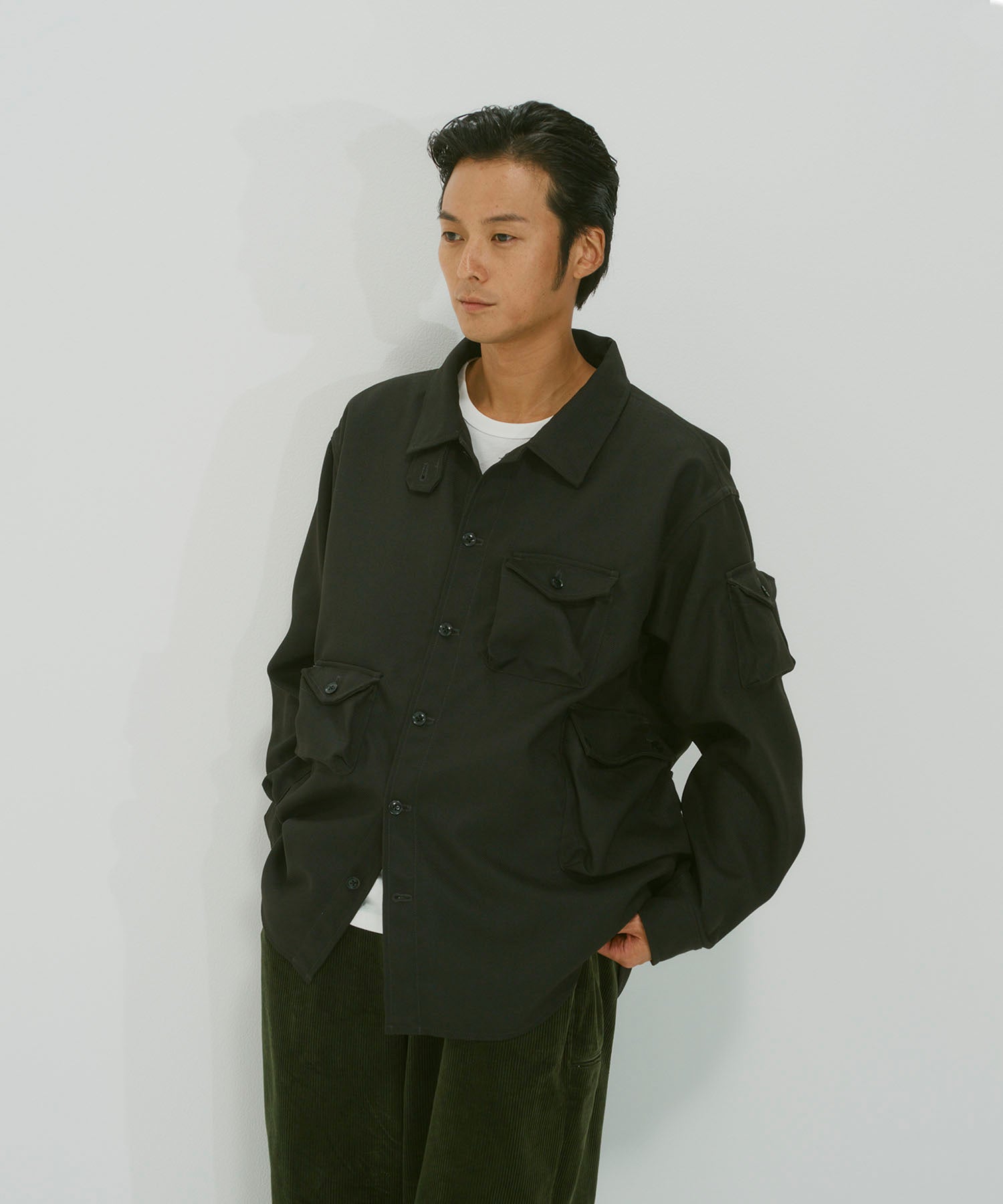 T／TWEED UTILITY CPO SHIRT