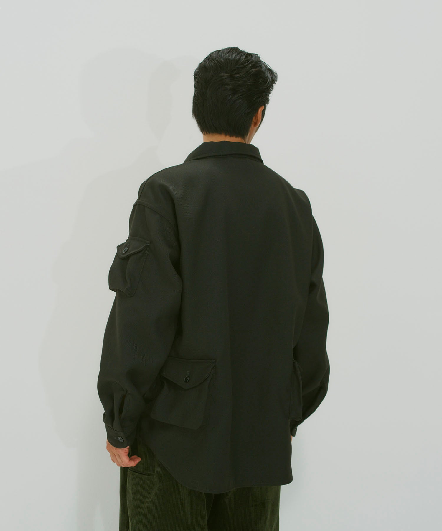 T／TWEED UTILITY CPO SHIRT