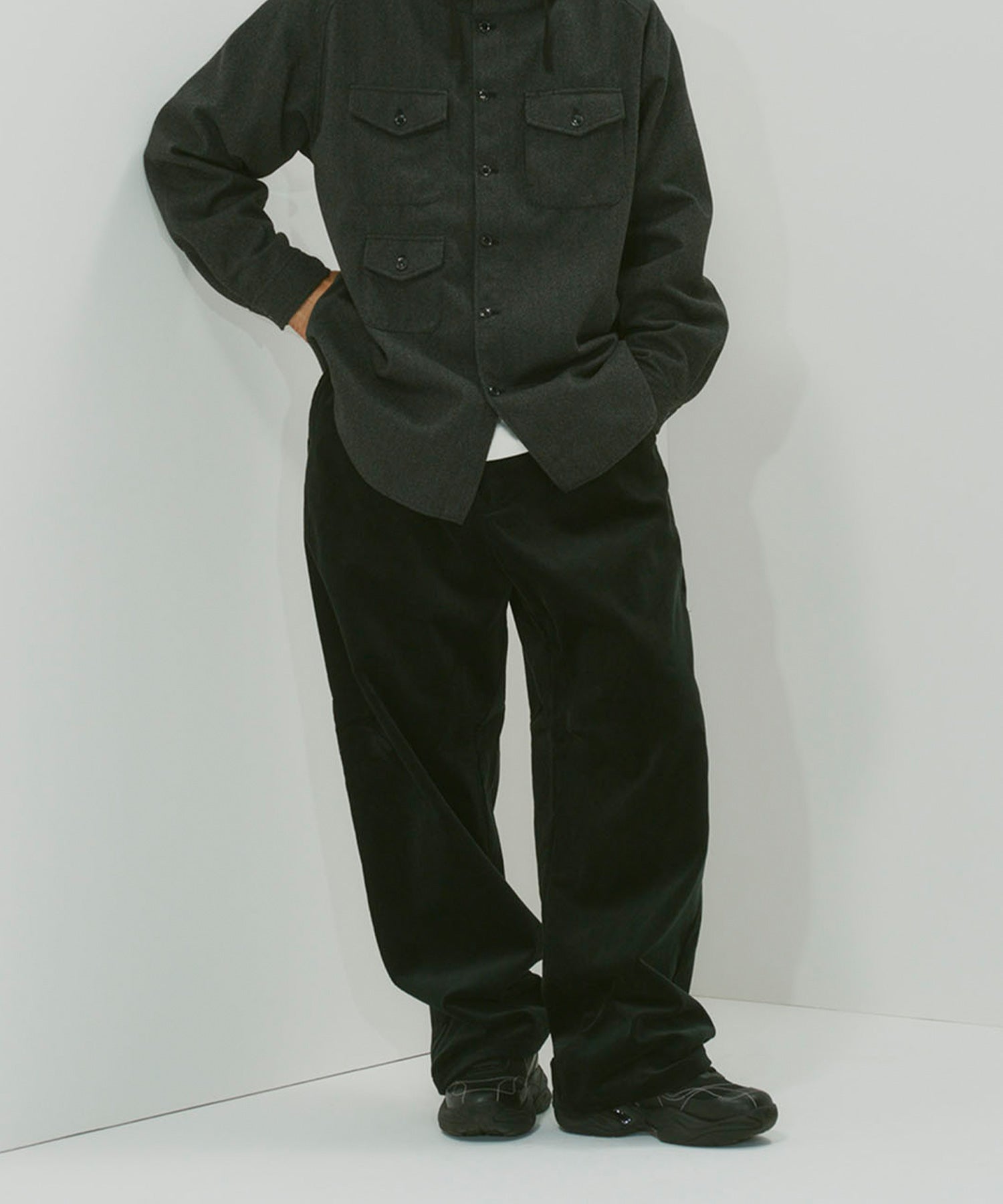 WIDE CORDUROY PANTS