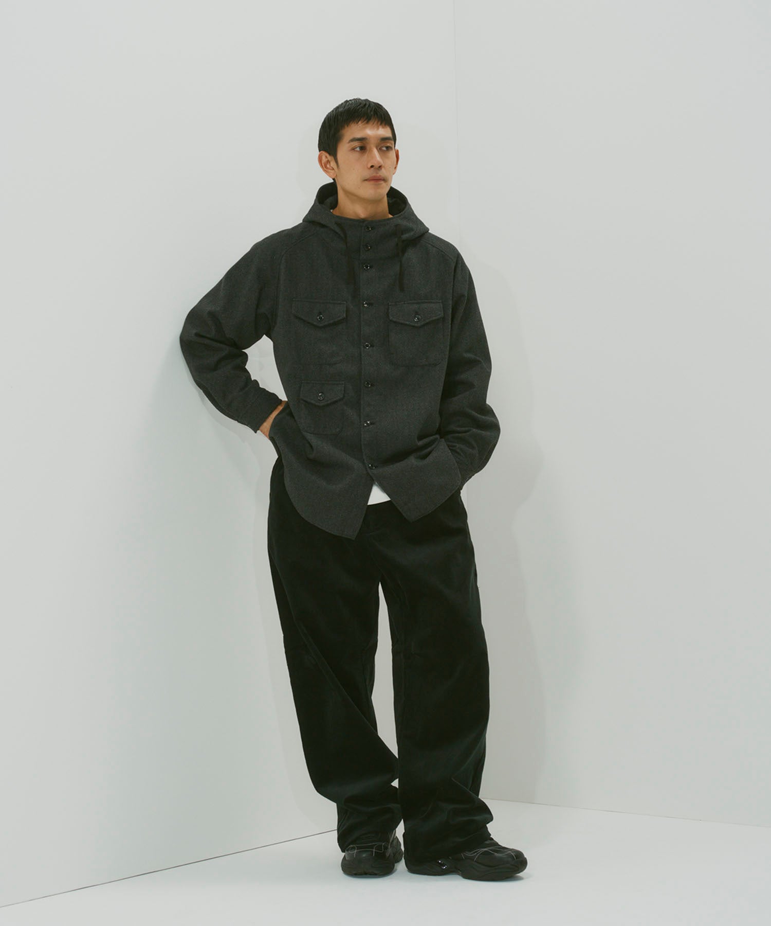 WIDE CORDUROY PANTS