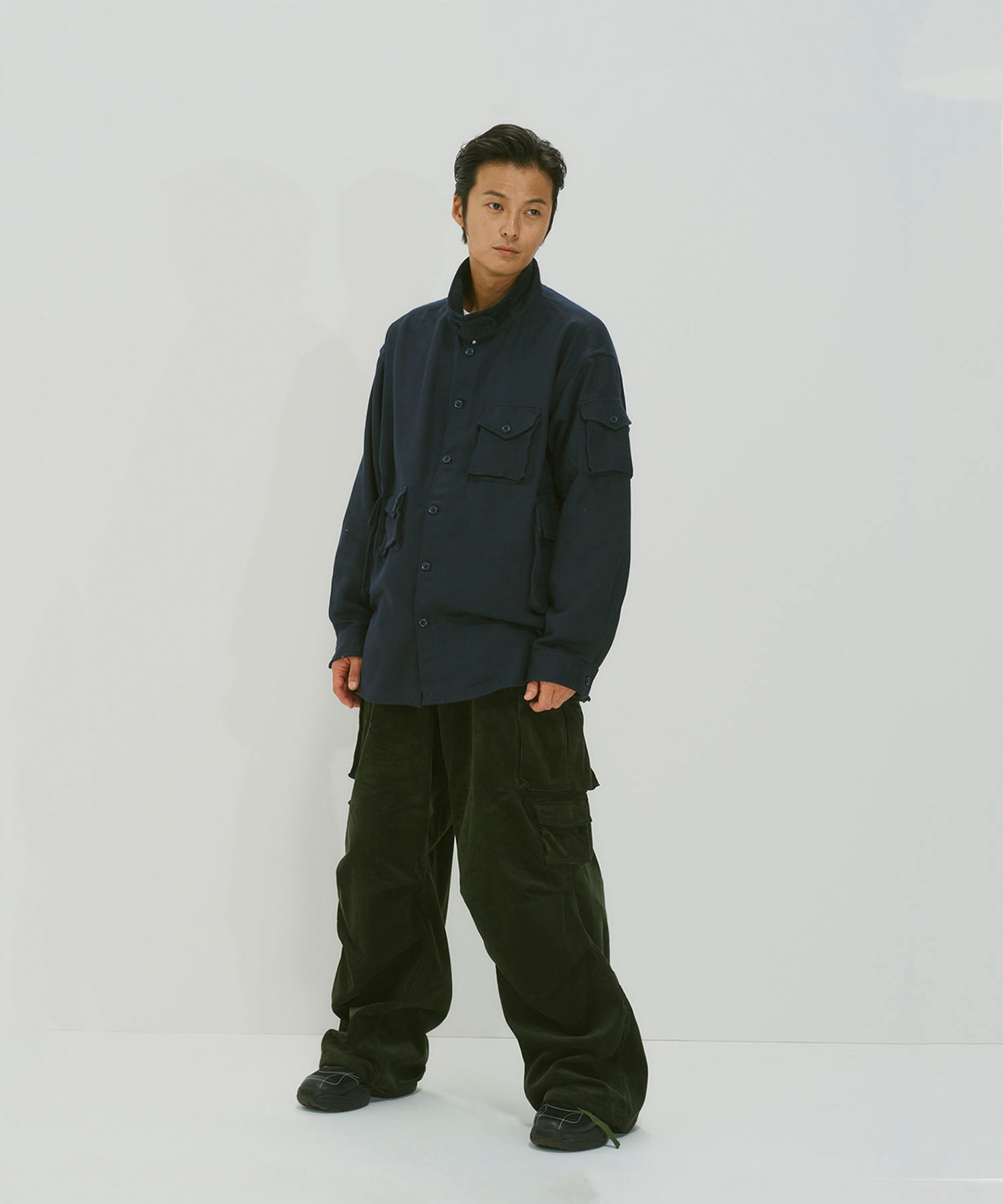 着用モデル：メンズ 182cm ／ 着用サイズ：L