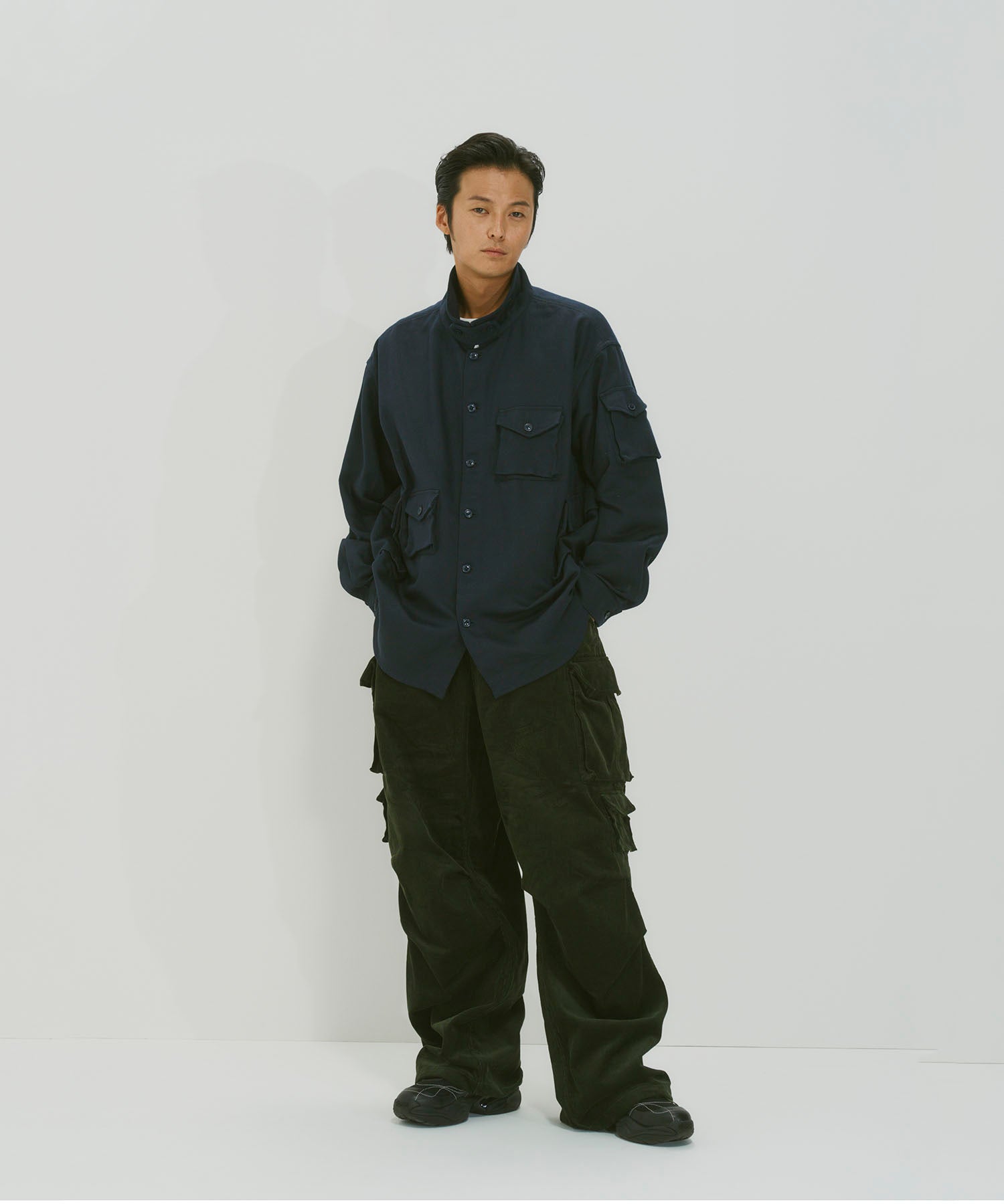 H／TWILL UTILITY CPO SHIRT