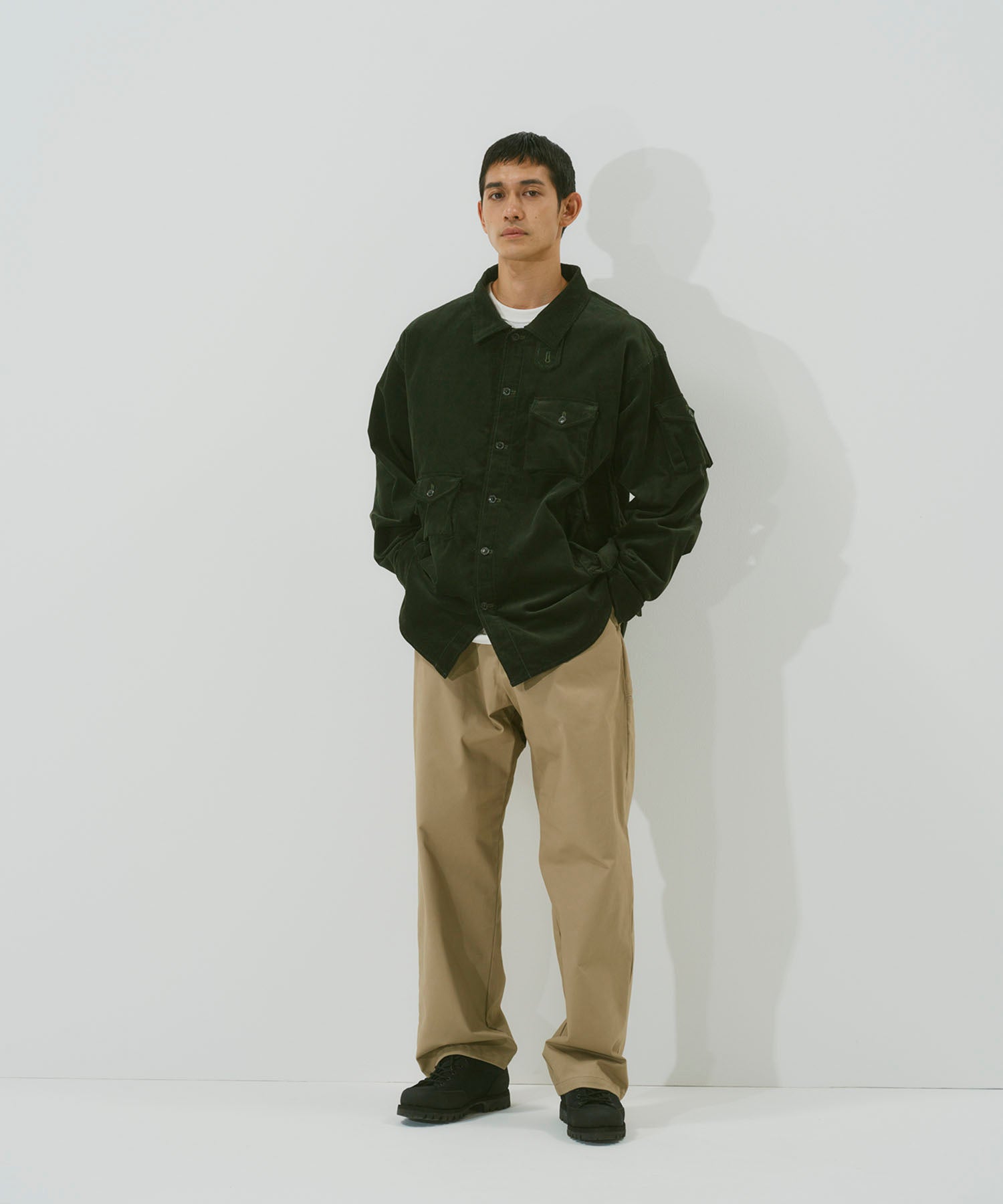 WIDE CHINO PANTS