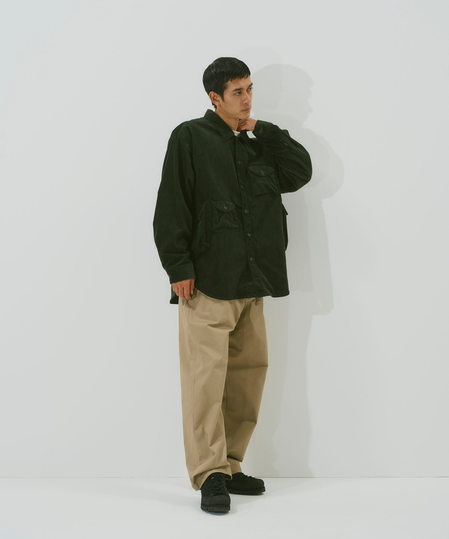 WIDE CHINO PANTS