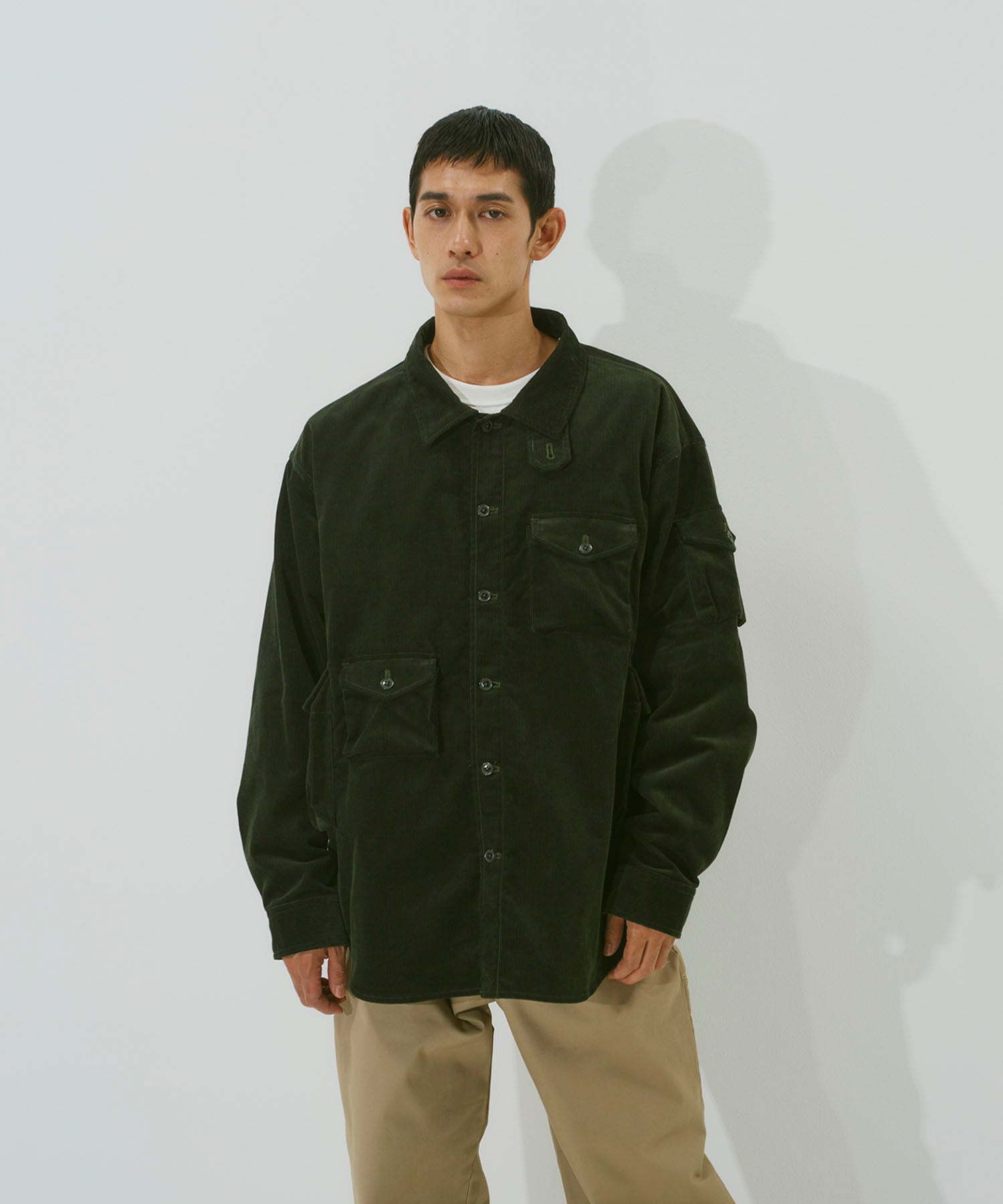 CORDUROY UTILITY CPO SHIRT