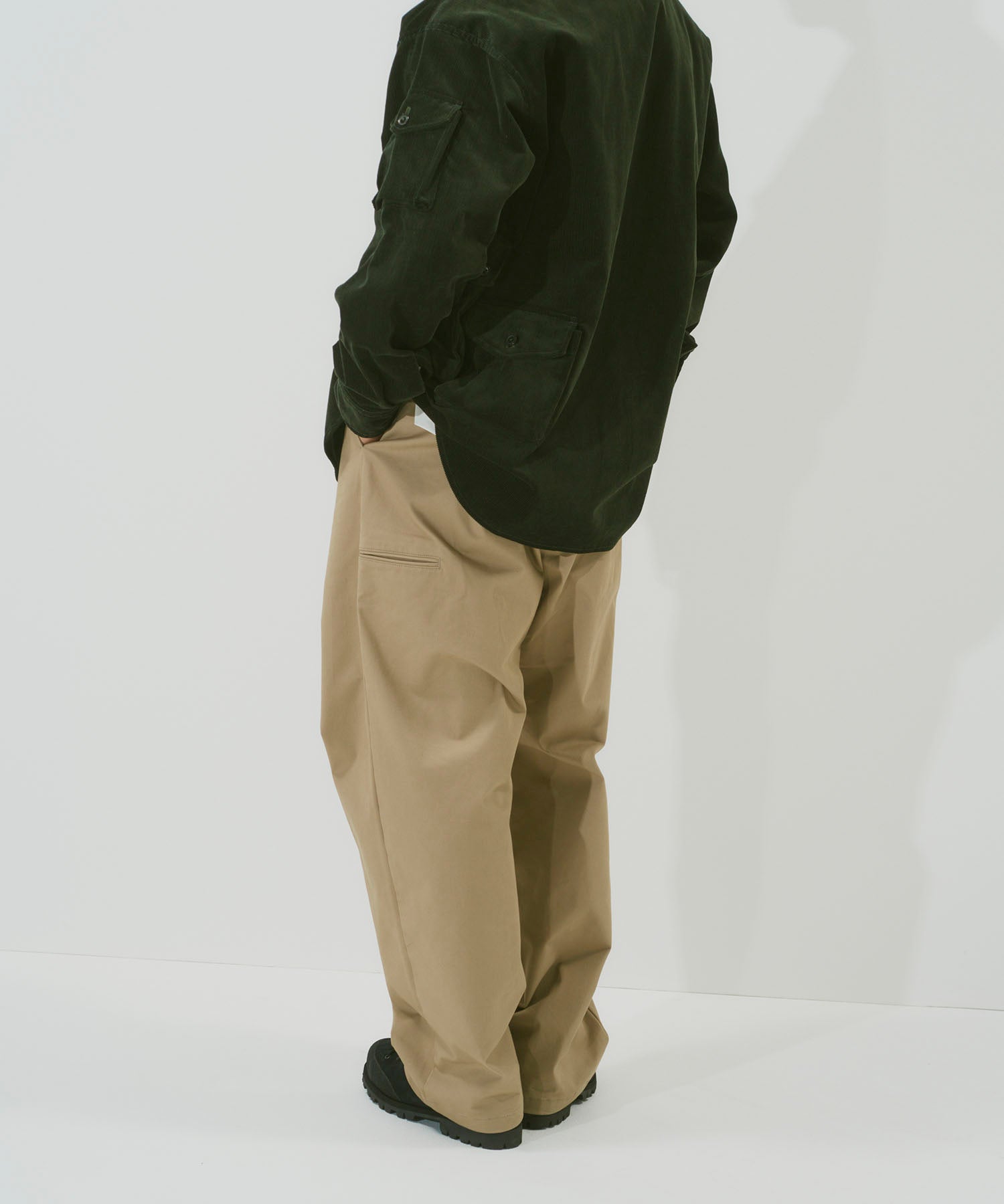 WIDE CHINO PANTS