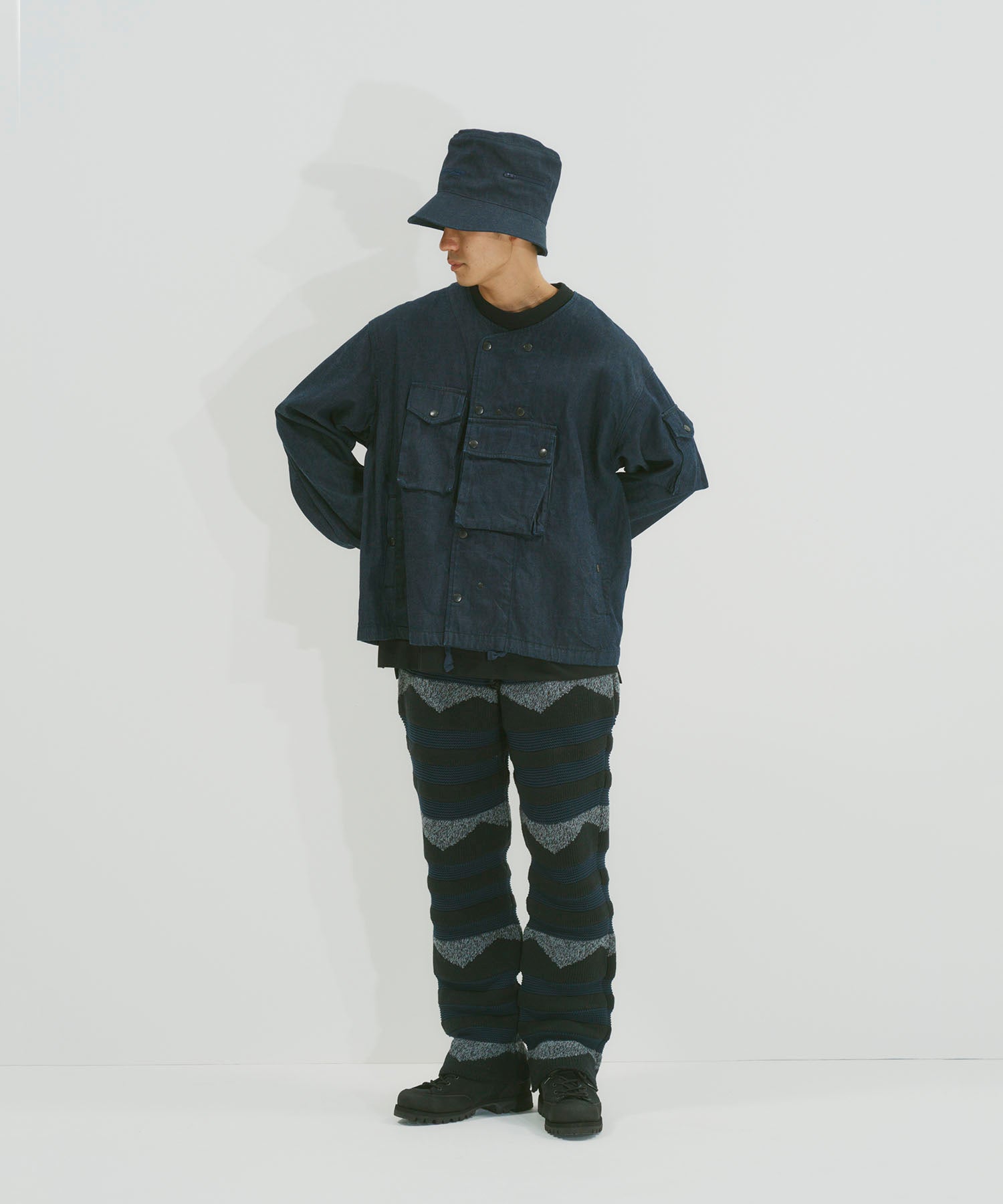 COLLARLESS JKT