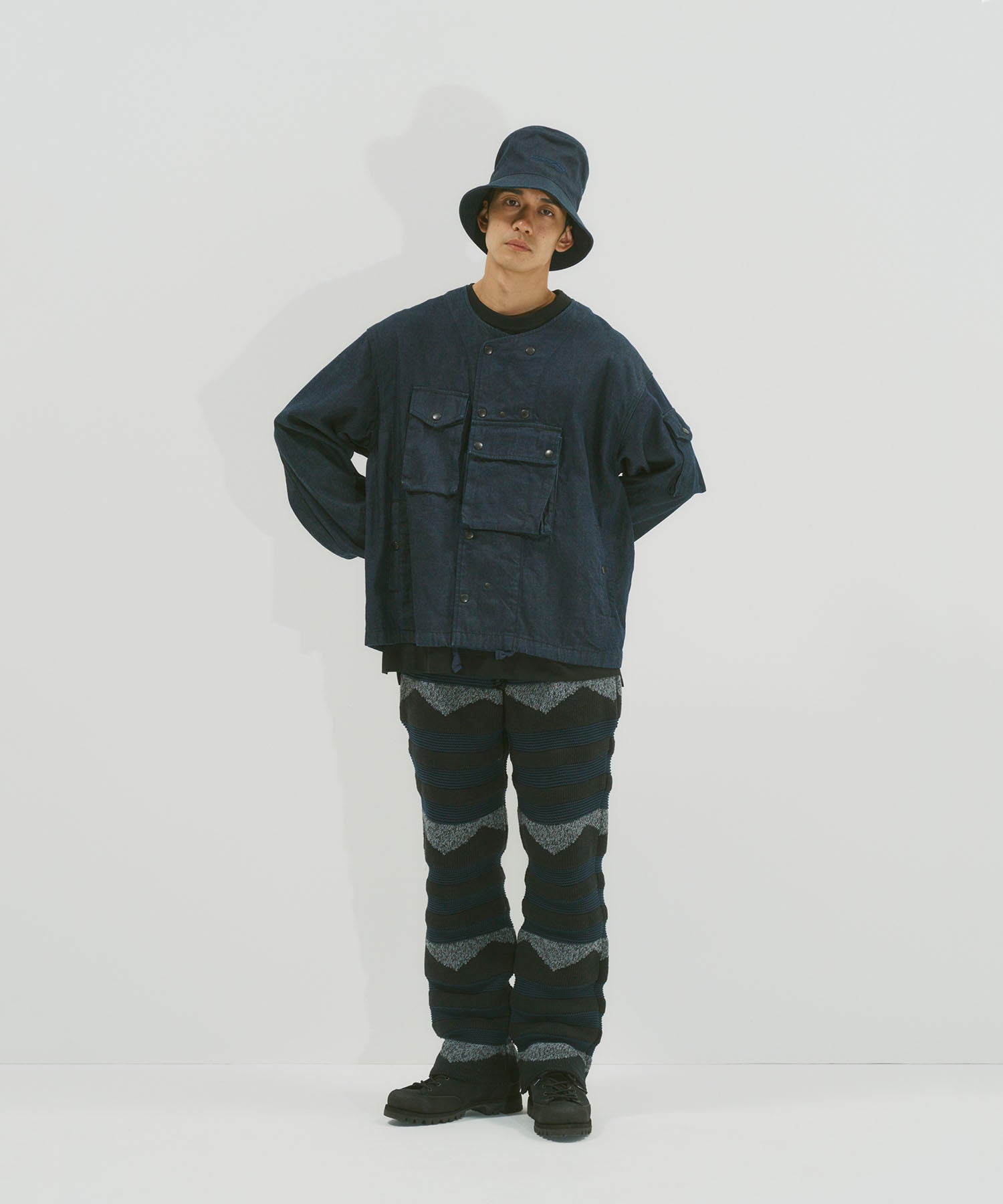 COLLARLESS JKT