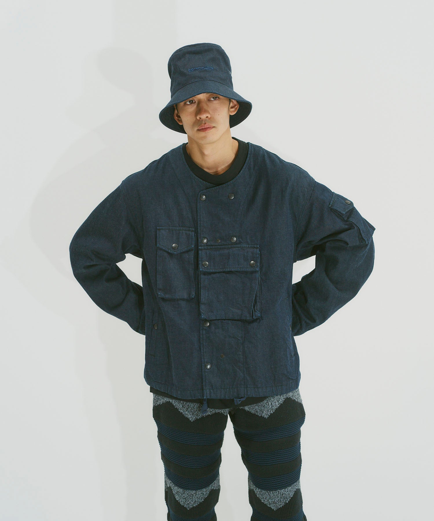 COLLARLESS JKT