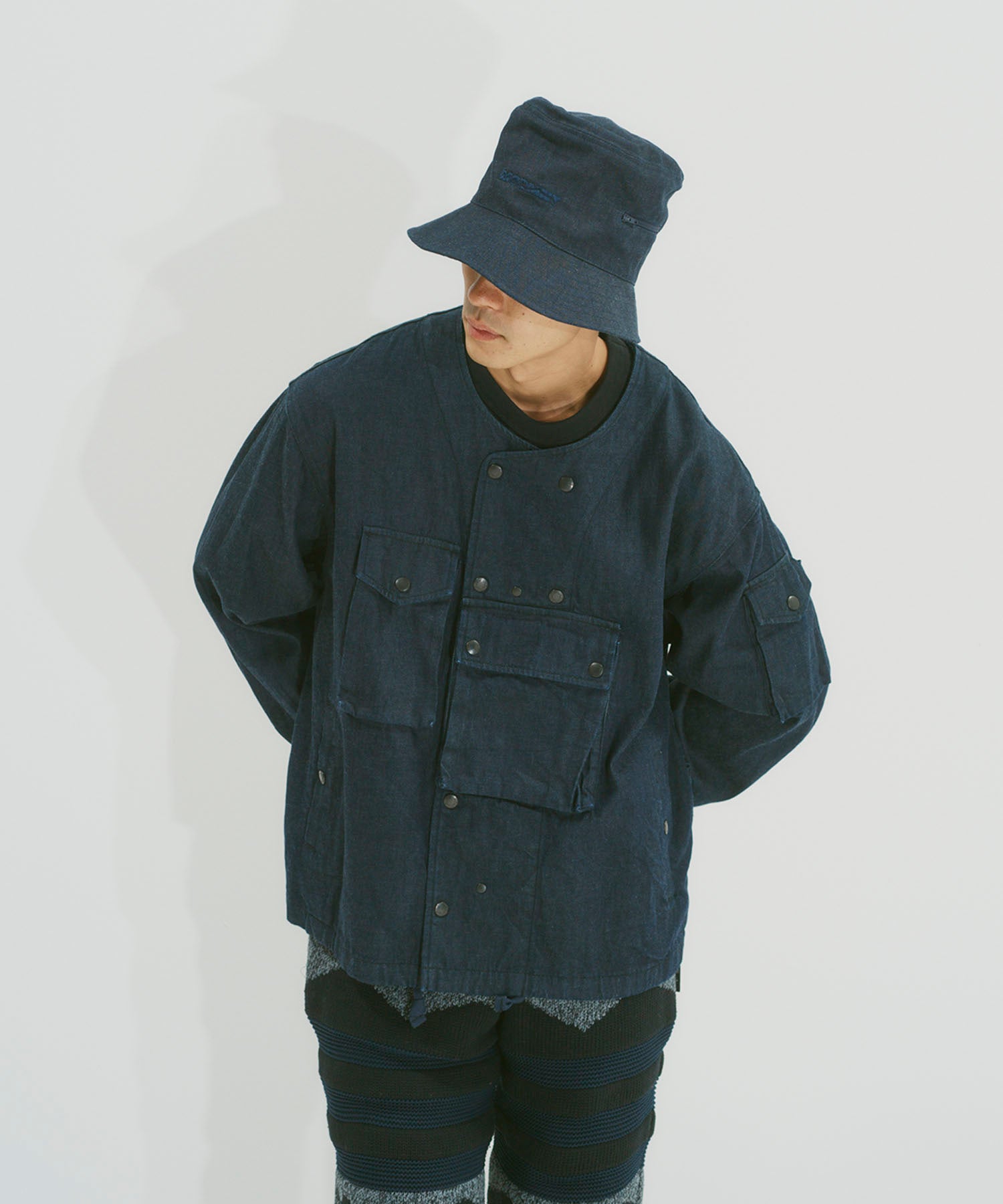 COLLARLESS JKT