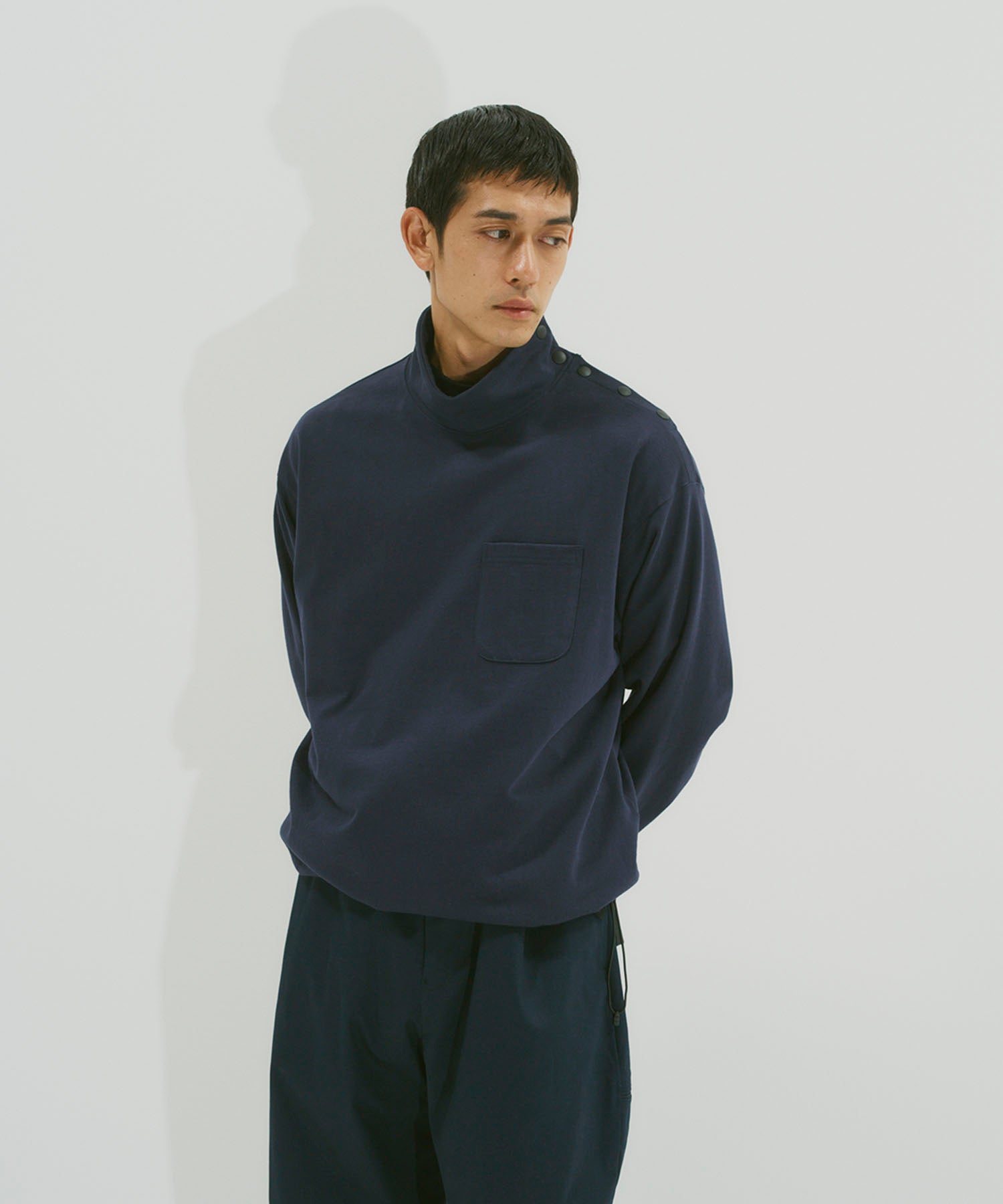 HEAVY COTTON TURTLENECK