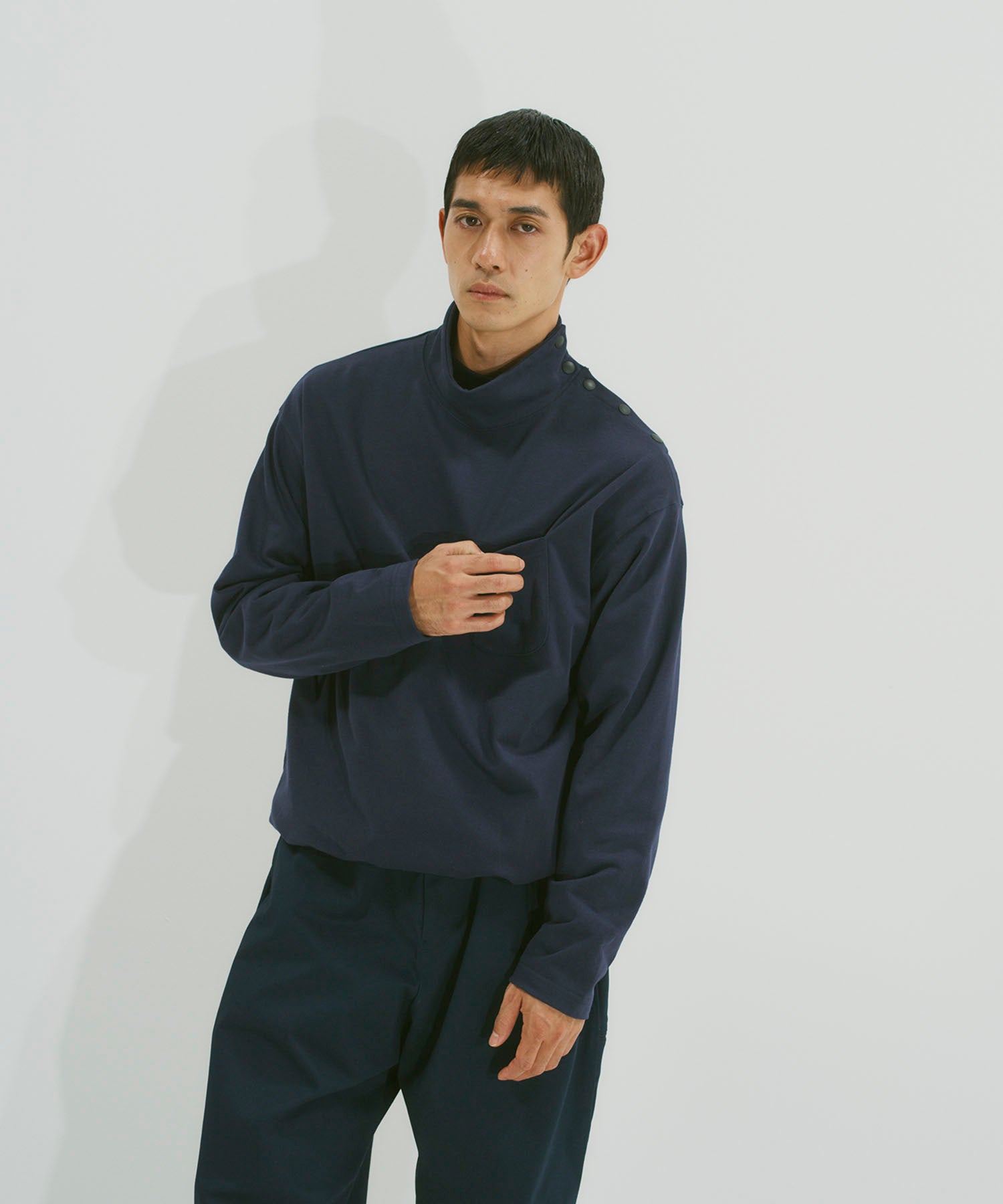 HEAVY COTTON TURTLENECK