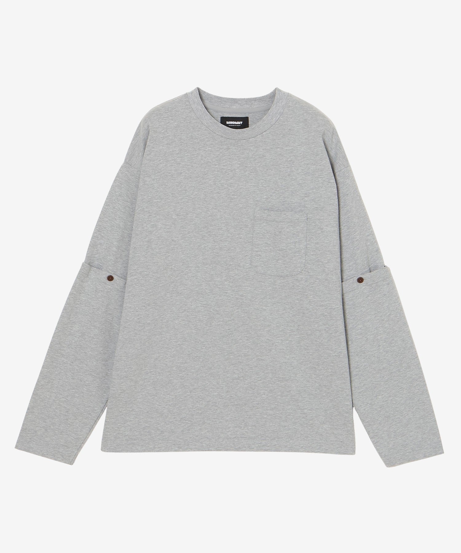DETACHABLE L/S TEE