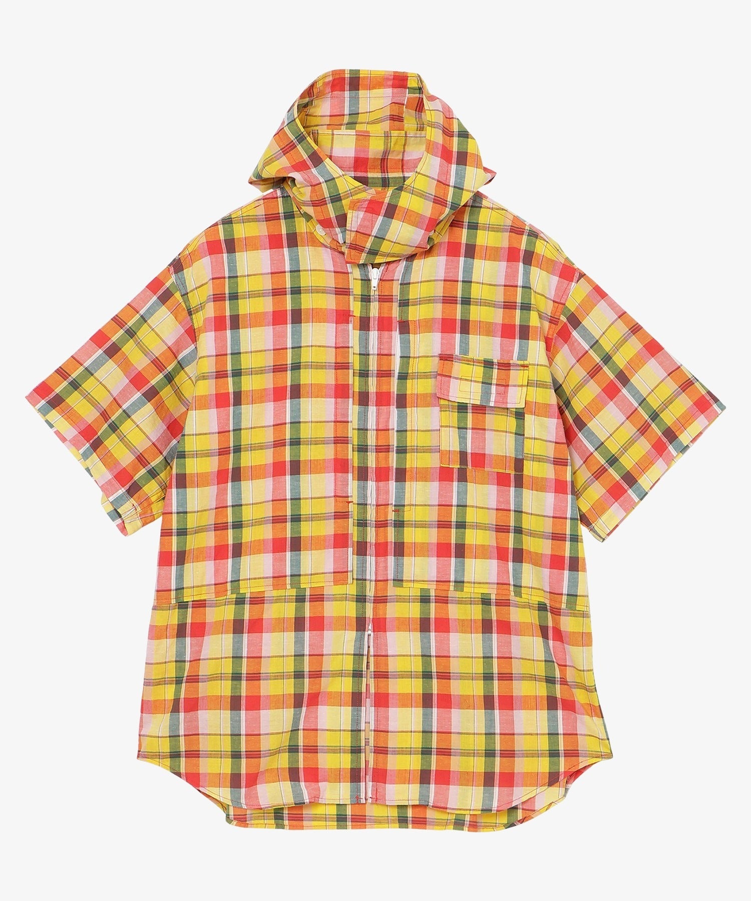 ZIP HOODED SHIRT