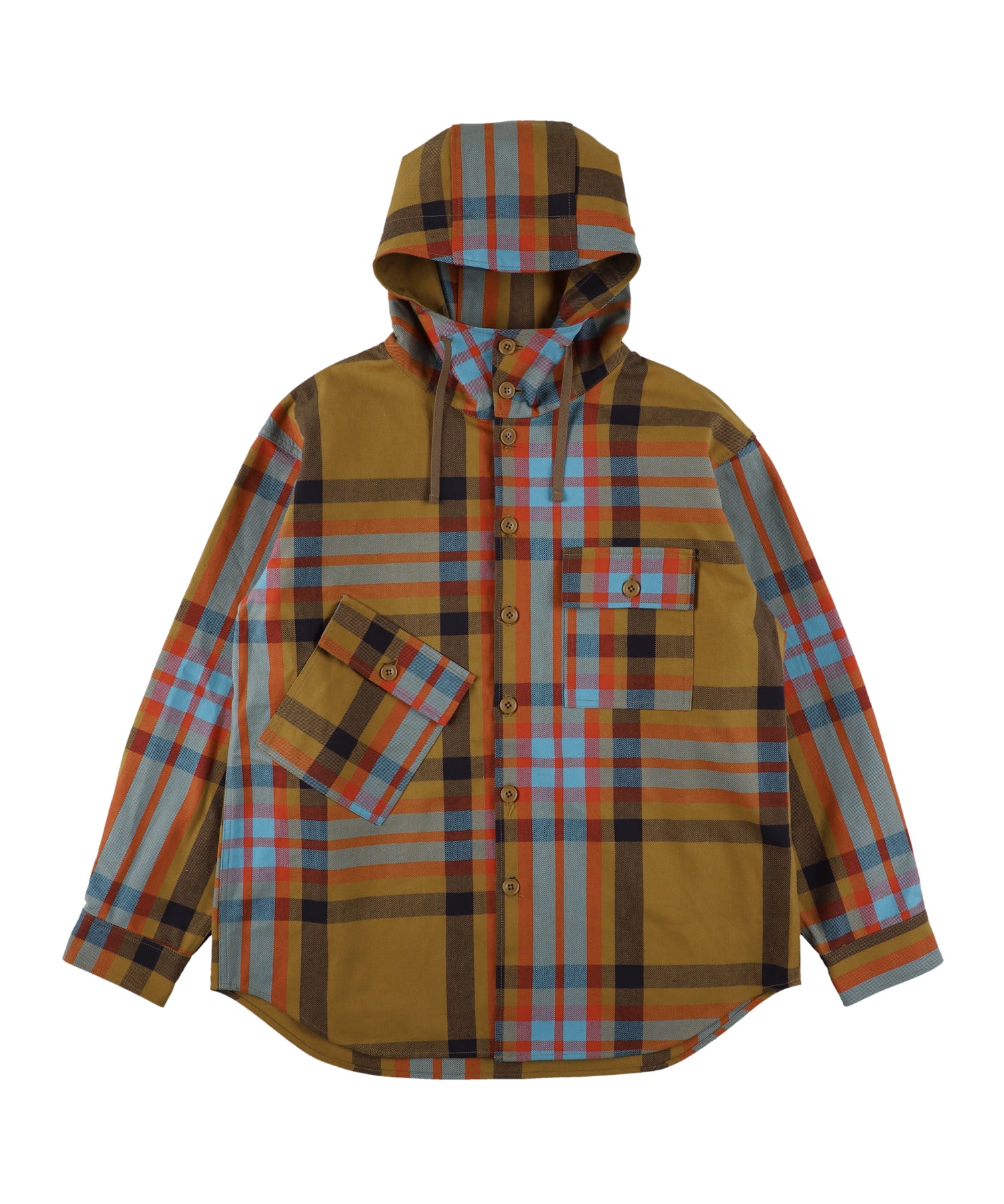 HOODED SHIRT
