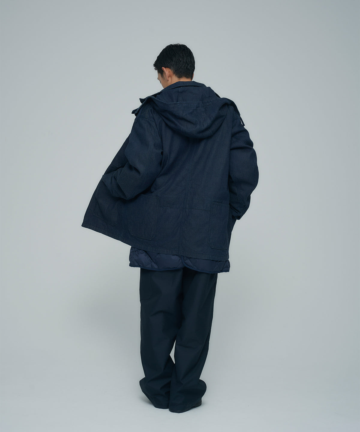 着用モデル：メンズ 180cm ／ 着用サイズ：L