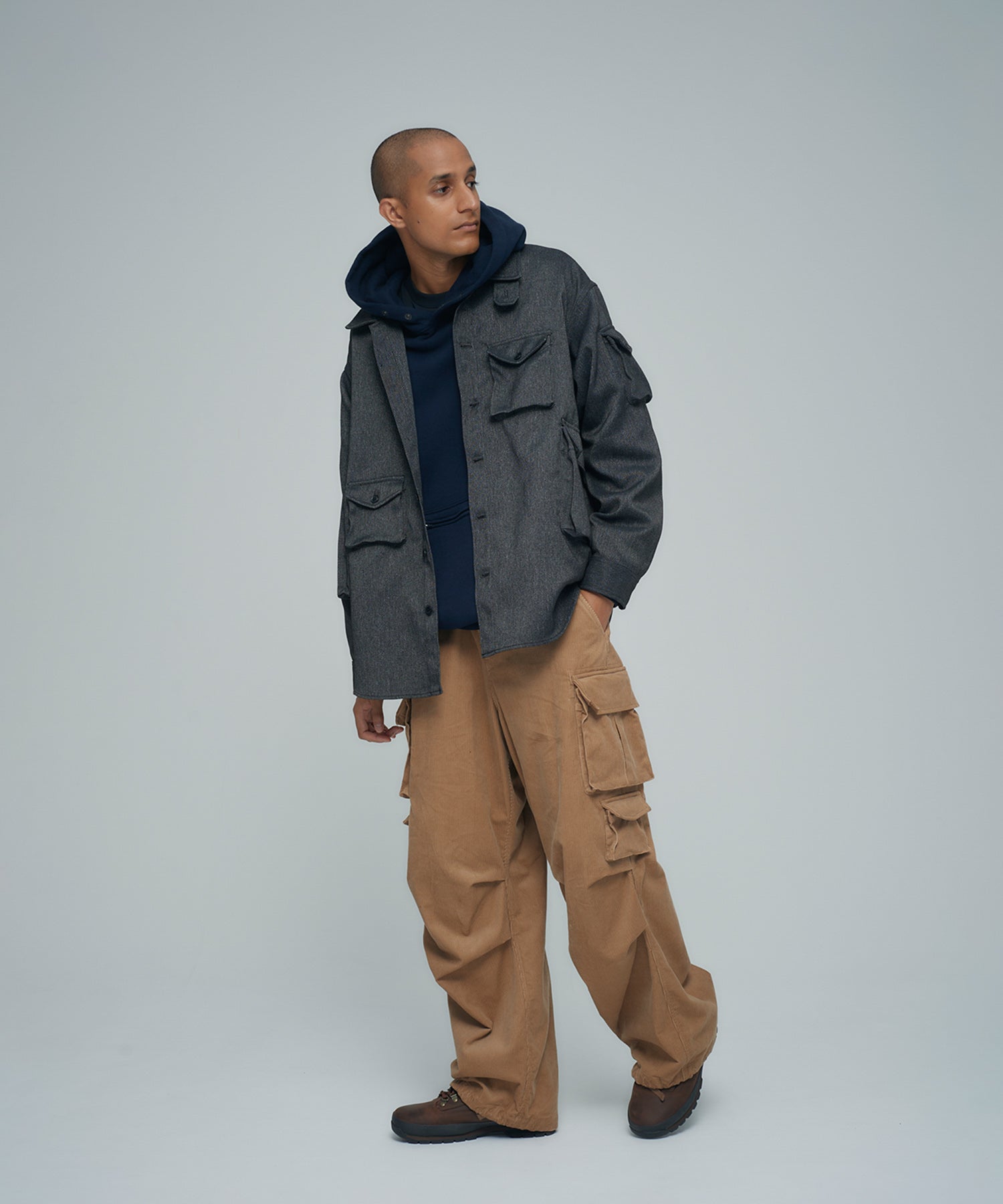 T/TWEED UTILITY CPO SHIRT